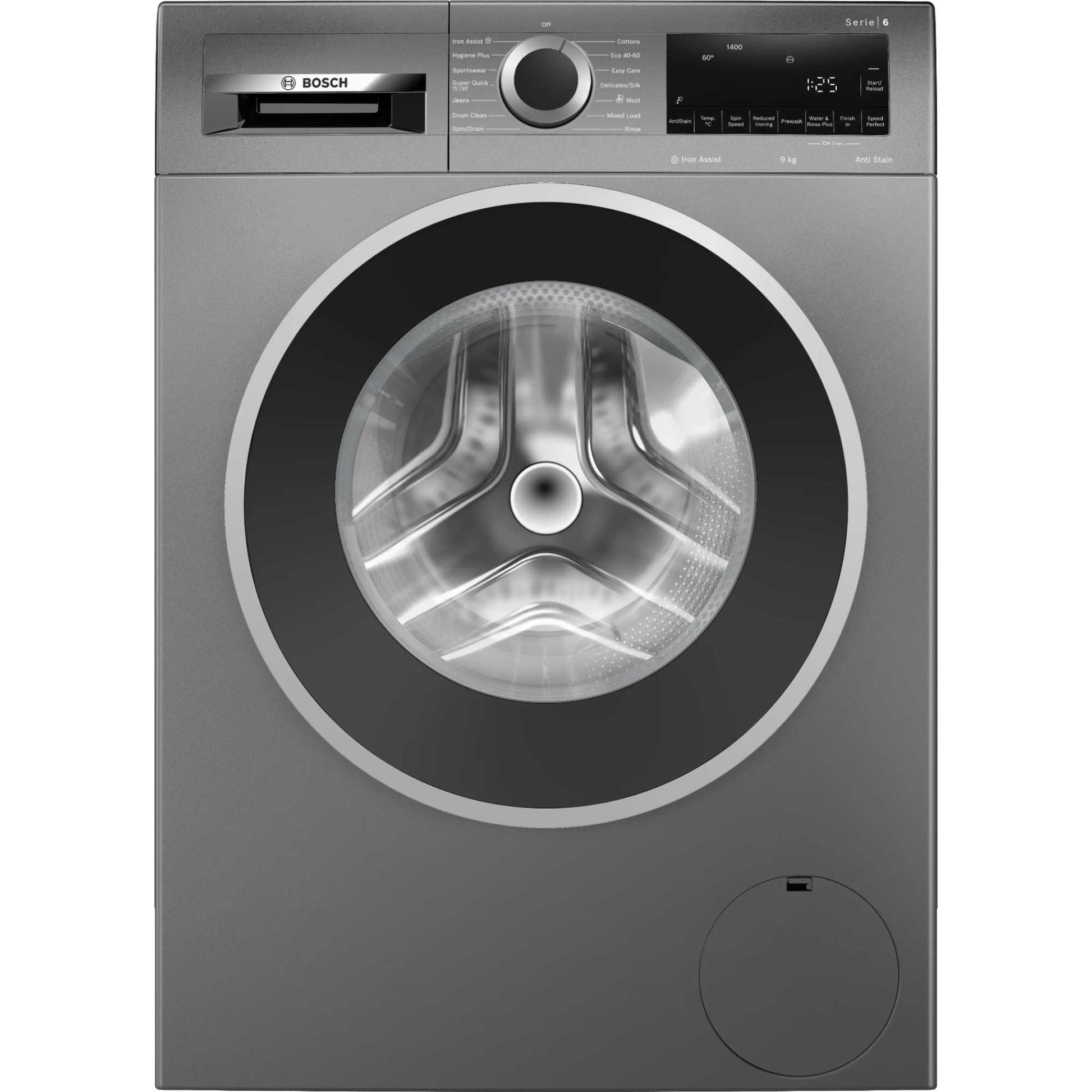 Bosch Series 6 9kg 1400rpm Washing Machine - WGG244ZCGB