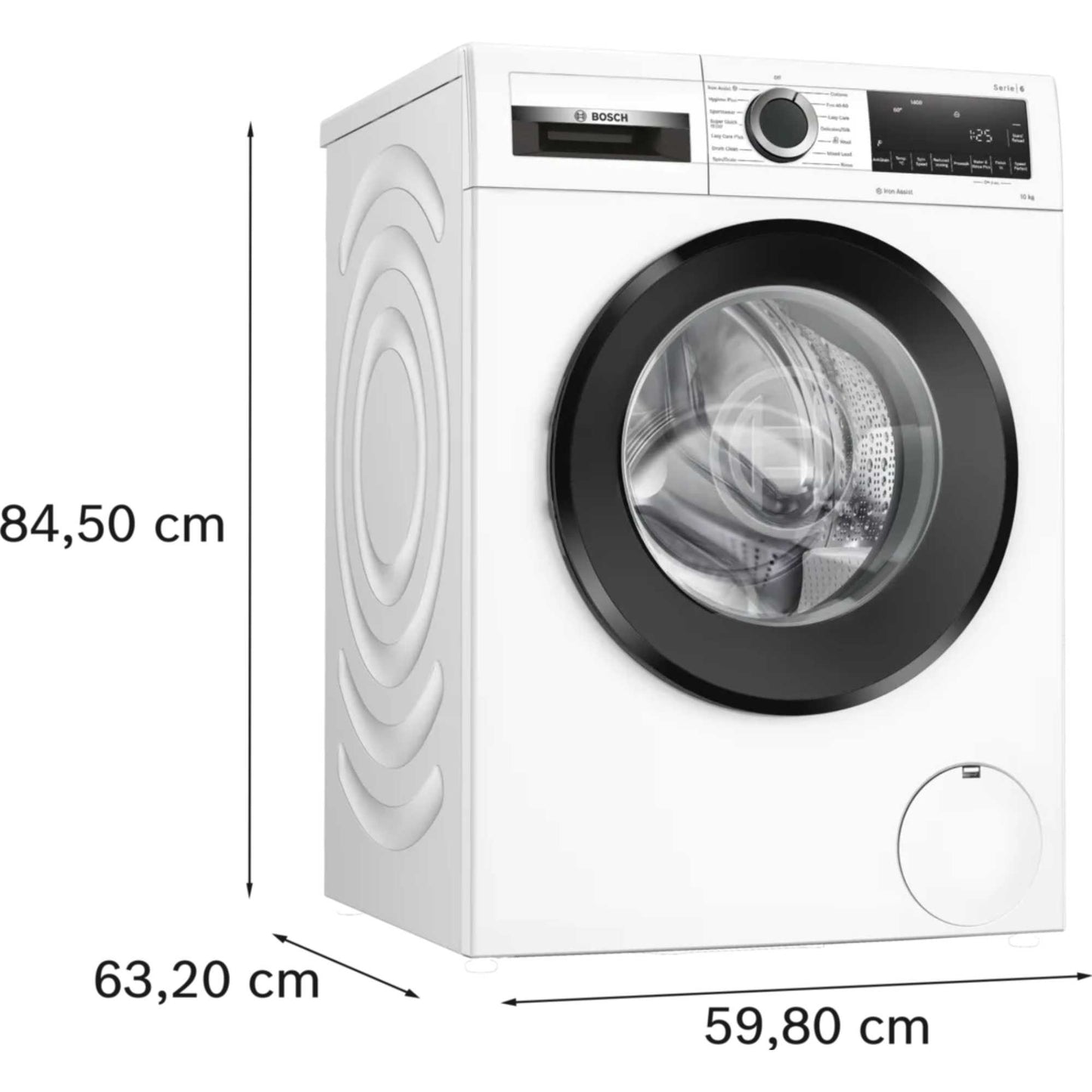 Bosch WGG254Z0GB Series 6 Washing Machine 10kg Load - White