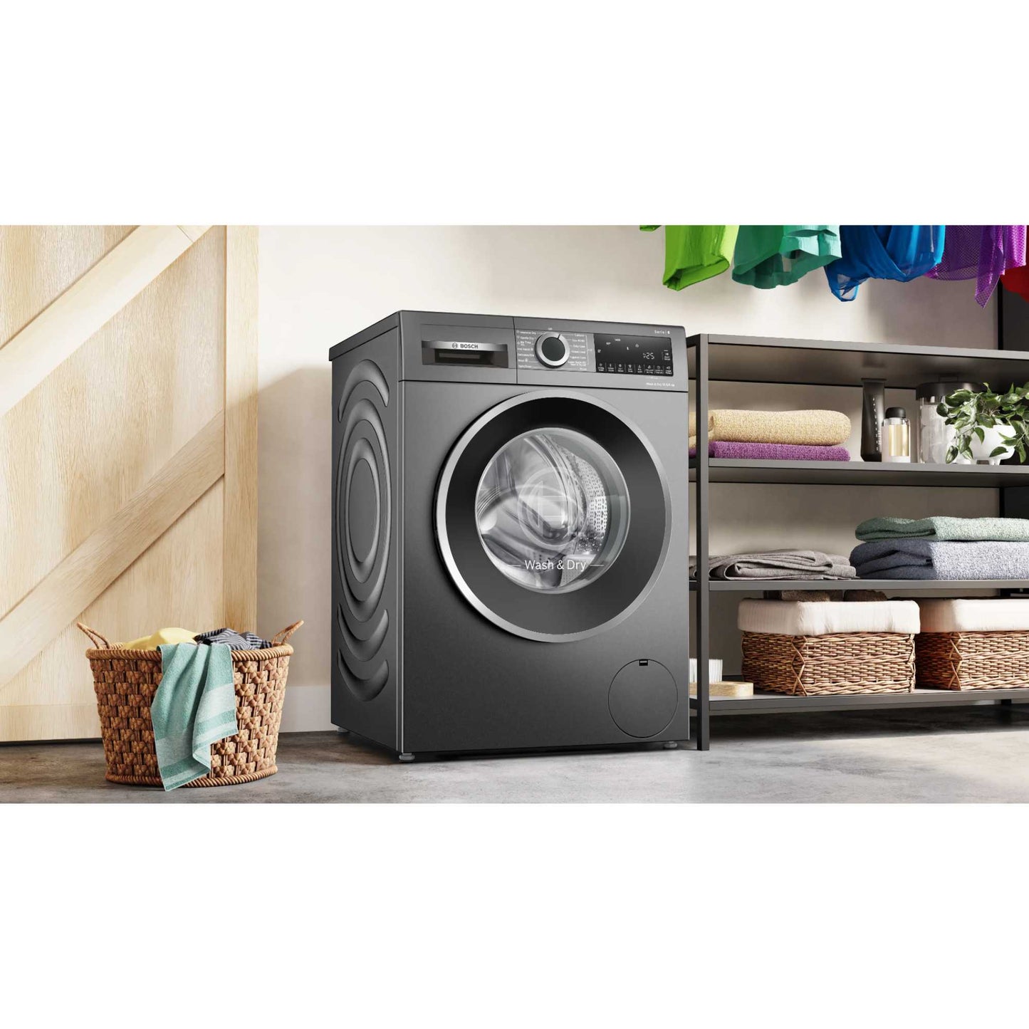Bosch Series 6 10.5kg Wash 6kg Dry 1400rpm Washer Dryer - WNG254R1GB