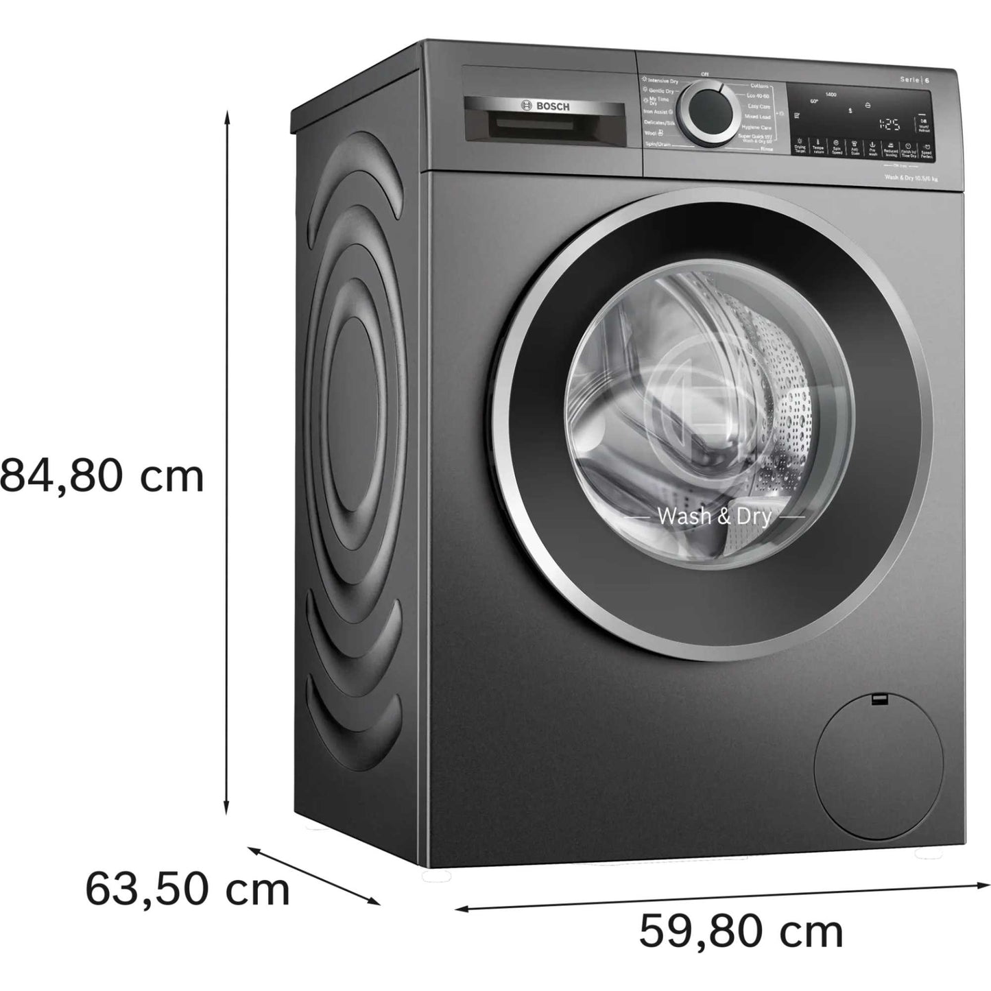 Bosch Series 6 10.5kg Wash 6kg Dry 1400rpm Washer Dryer - WNG254R1GB