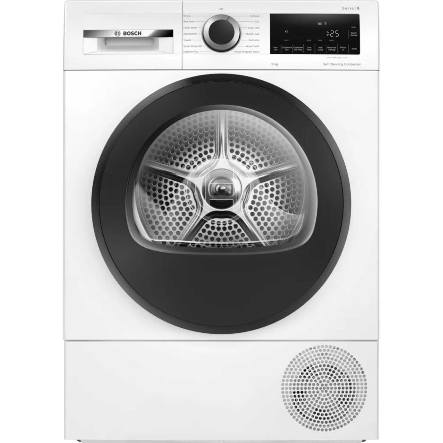 Bosch Series 6 9kg Heat Pump Tumble Dryer - WQG24502GB