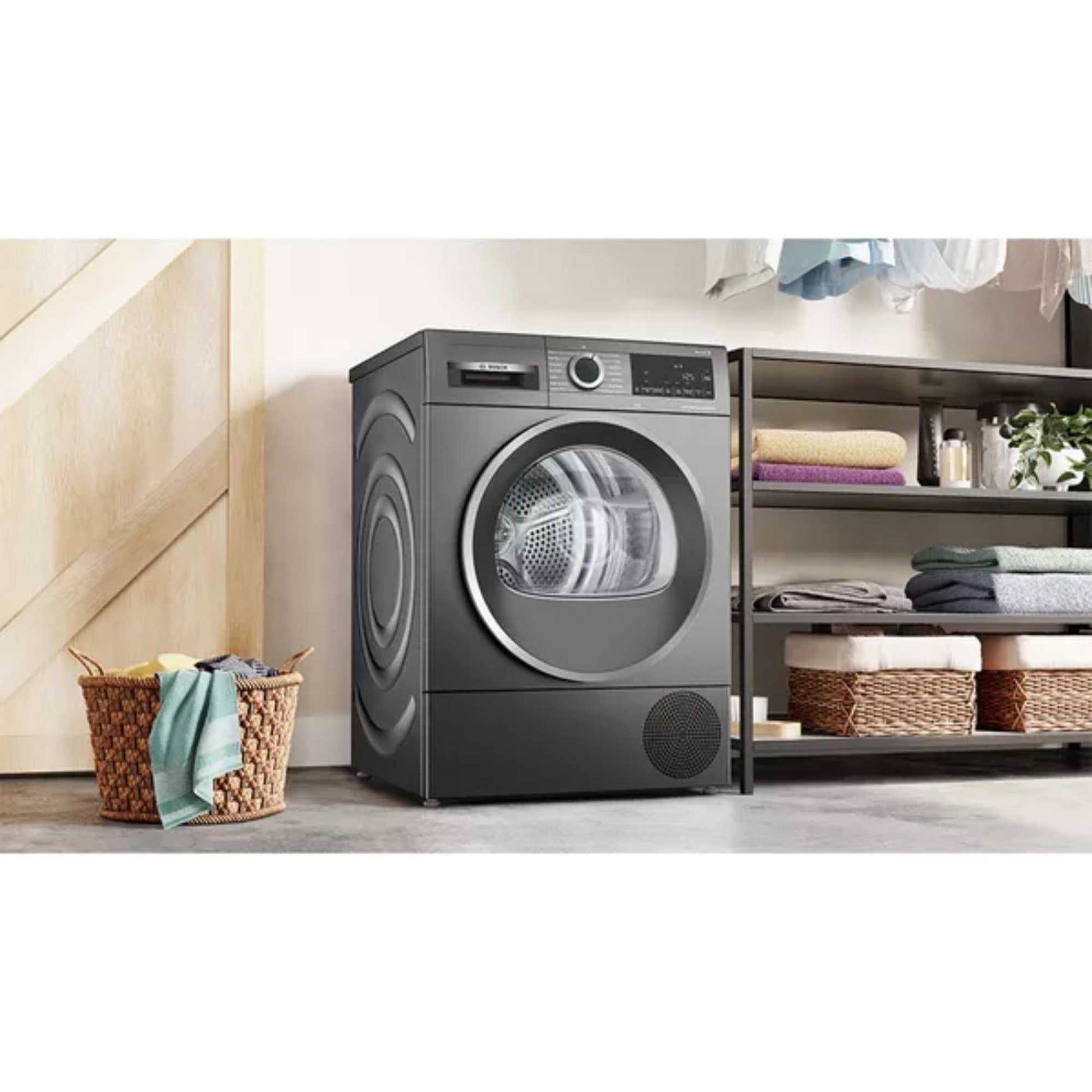 Bosch Series 6 9kg Heat Pump Tumble Dryer - WQG245R2GB