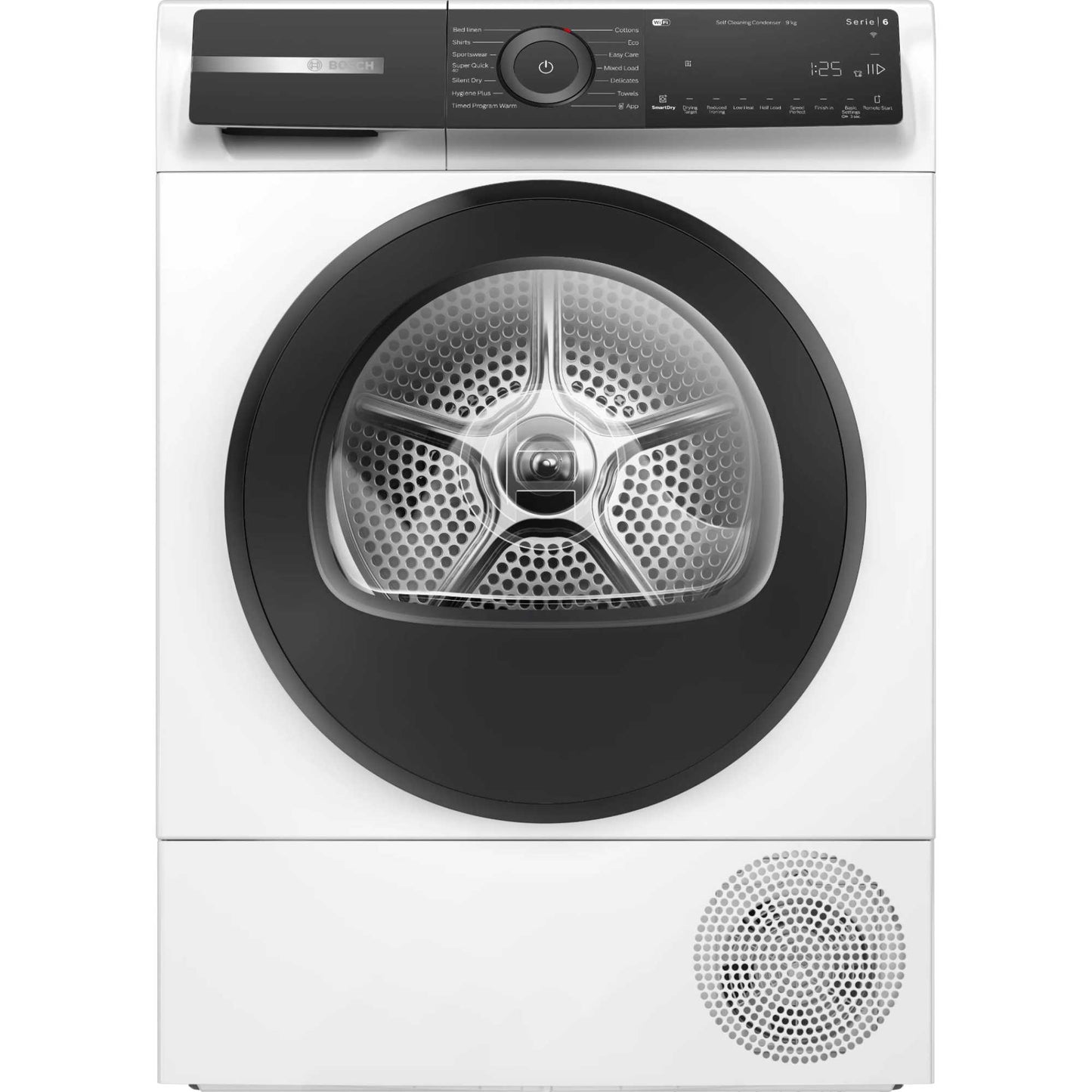 Bosch Series 6 9kg Heat Pump Tumble Dryer - WQH246D9GB