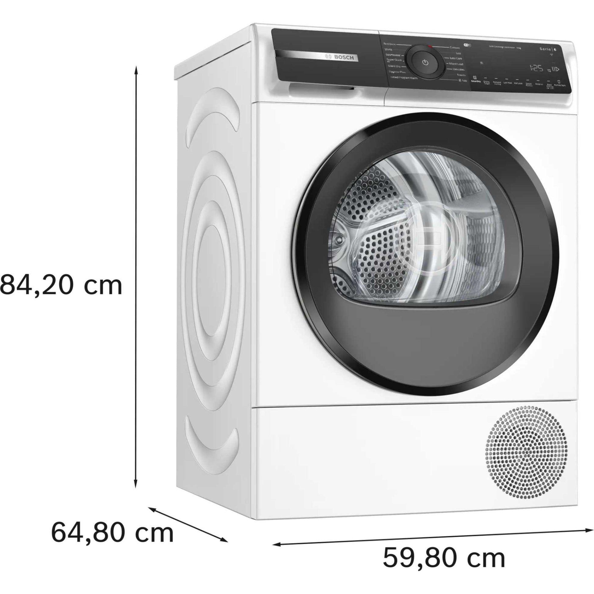Bosch Series 6 9kg Heat Pump Tumble Dryer - WQH246D9GB