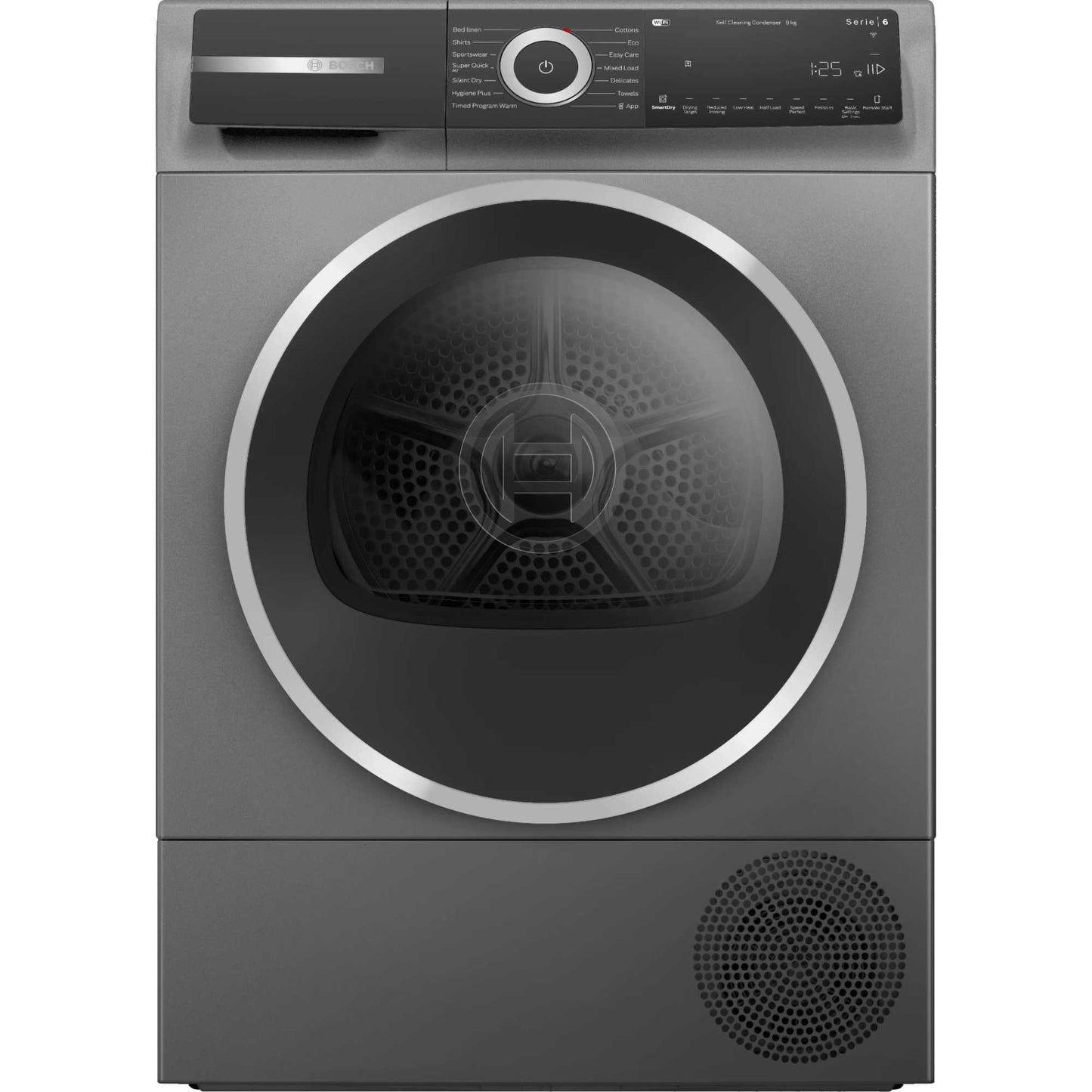 Bosch Series 6 9kg Heat Pump Tumble Dryer - WQH246DRGB
