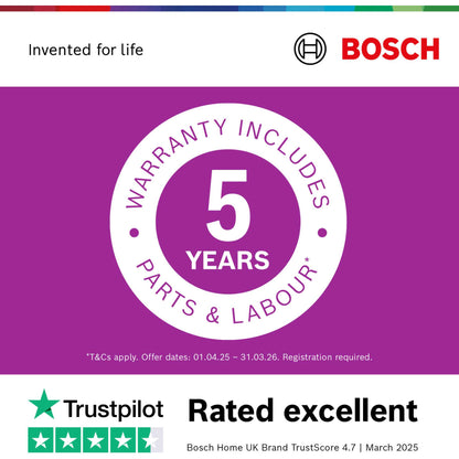 Bosch Series 4 8kg Heat Pump Tumble Dryer - WTH85226GB