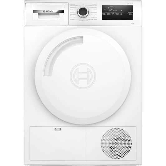 Bosch WTN83202GB Series 4 8kg Condenser Tumble Dryer - White