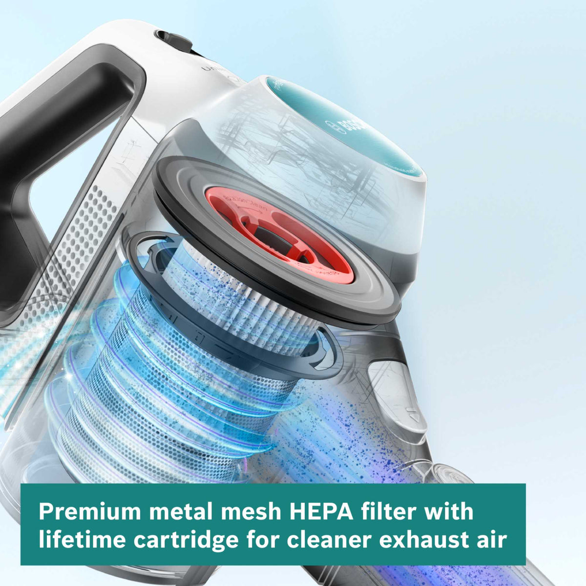 Bosch Unlimited 7 Aqua Cordless Vacuum Cleaner - BCS71HYGGB