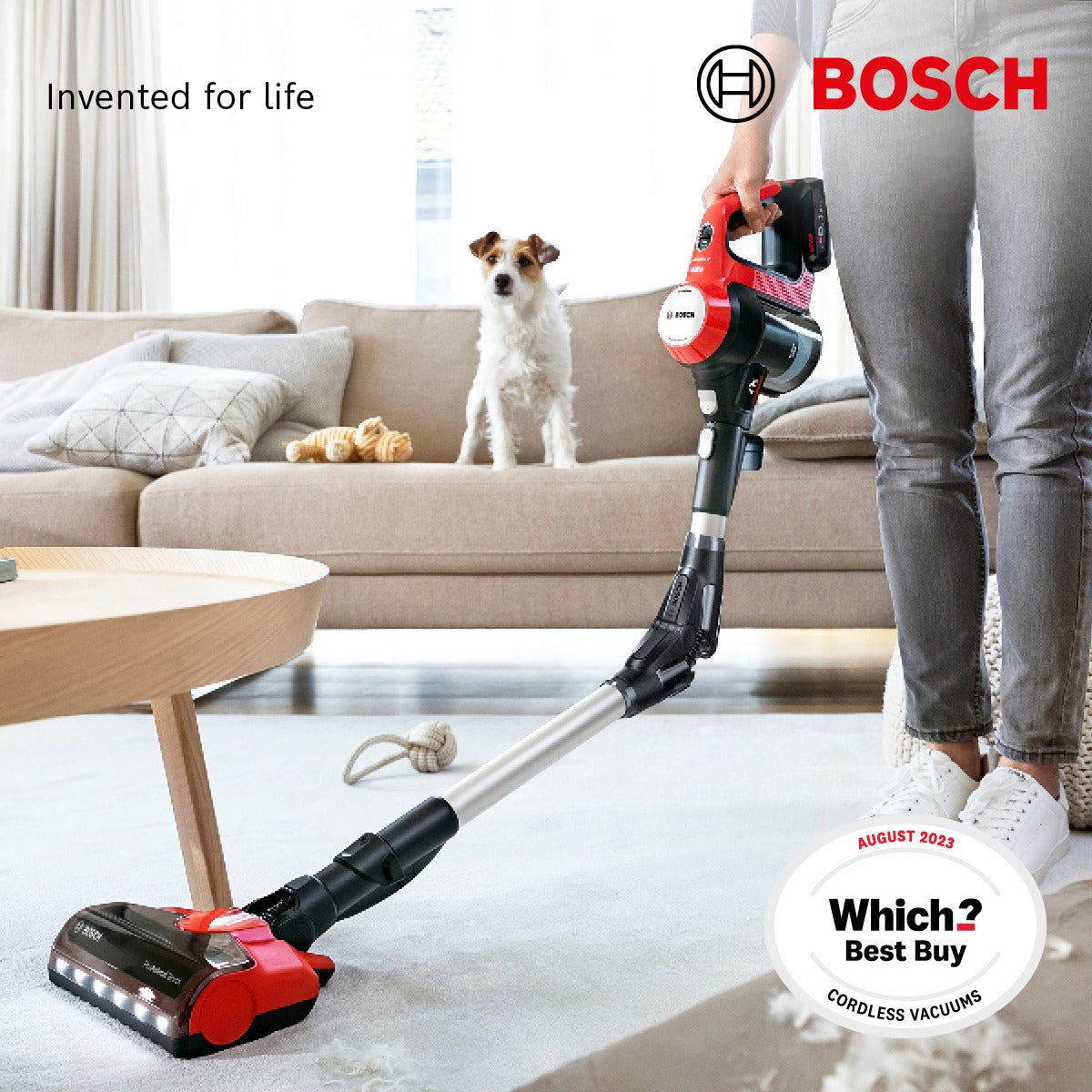 Bosch Unlimited 7 ProAnimal Cordless Vacuum Cleaner - BCS71PETGB