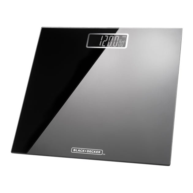 BATHROOM SCALE BLACK