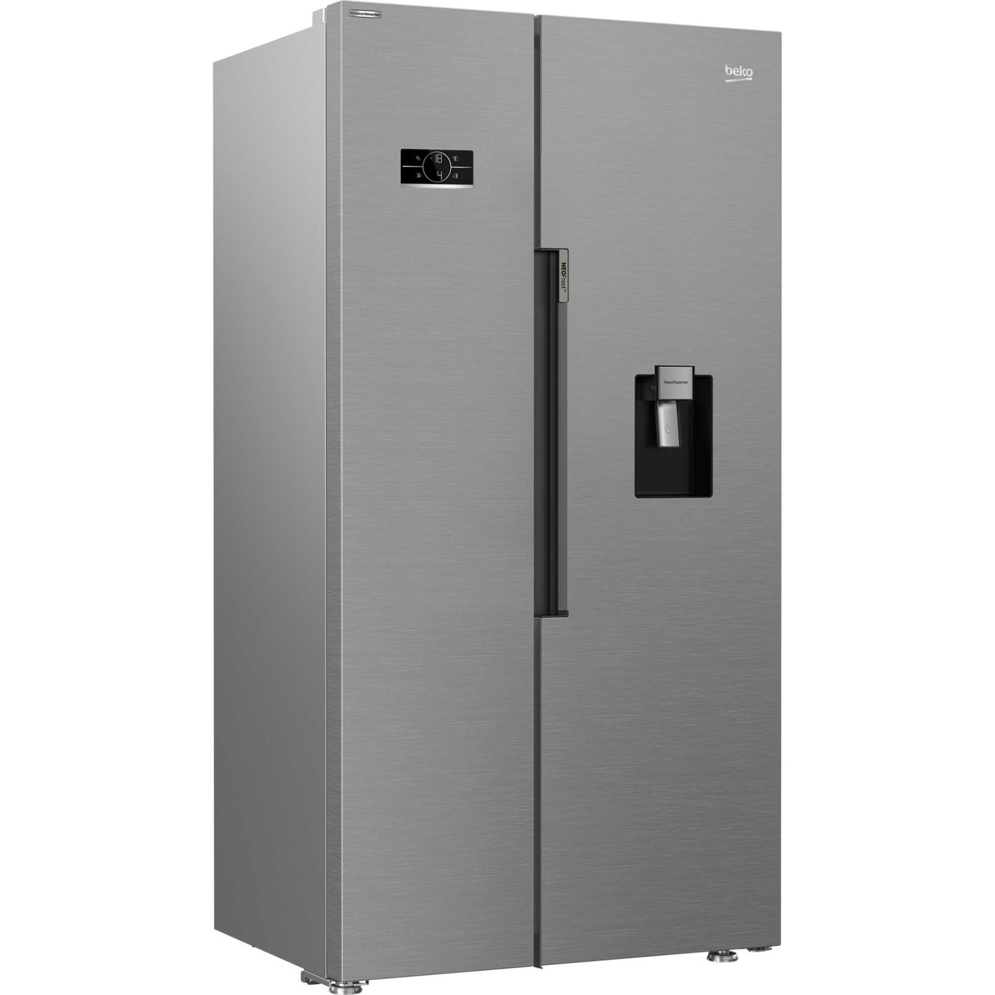 Beko American Style Fridge Freezer 70/30 NeoFrost - Stainless Steel - ASD2442VPS
