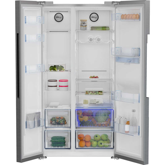 Beko American Style Fridge Freezer 70/30 NeoFrost - Stainless Steel - ASD2442VPS