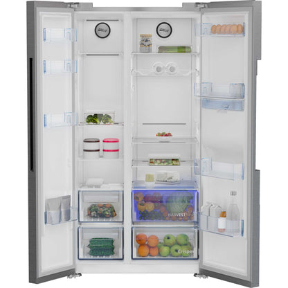 Beko American Style Fridge Freezer 70/30 NeoFrost - Stainless Steel - ASD2442VPS