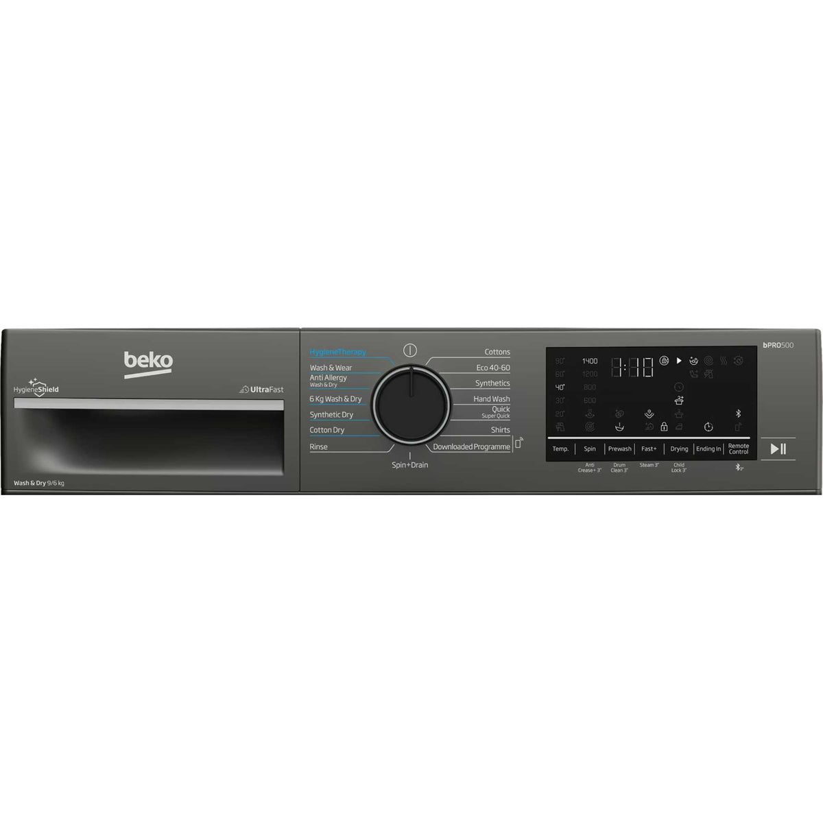 Beko 9kg Wash 6kg Dry 1400rpm Washer Dryer - B5D59645UG