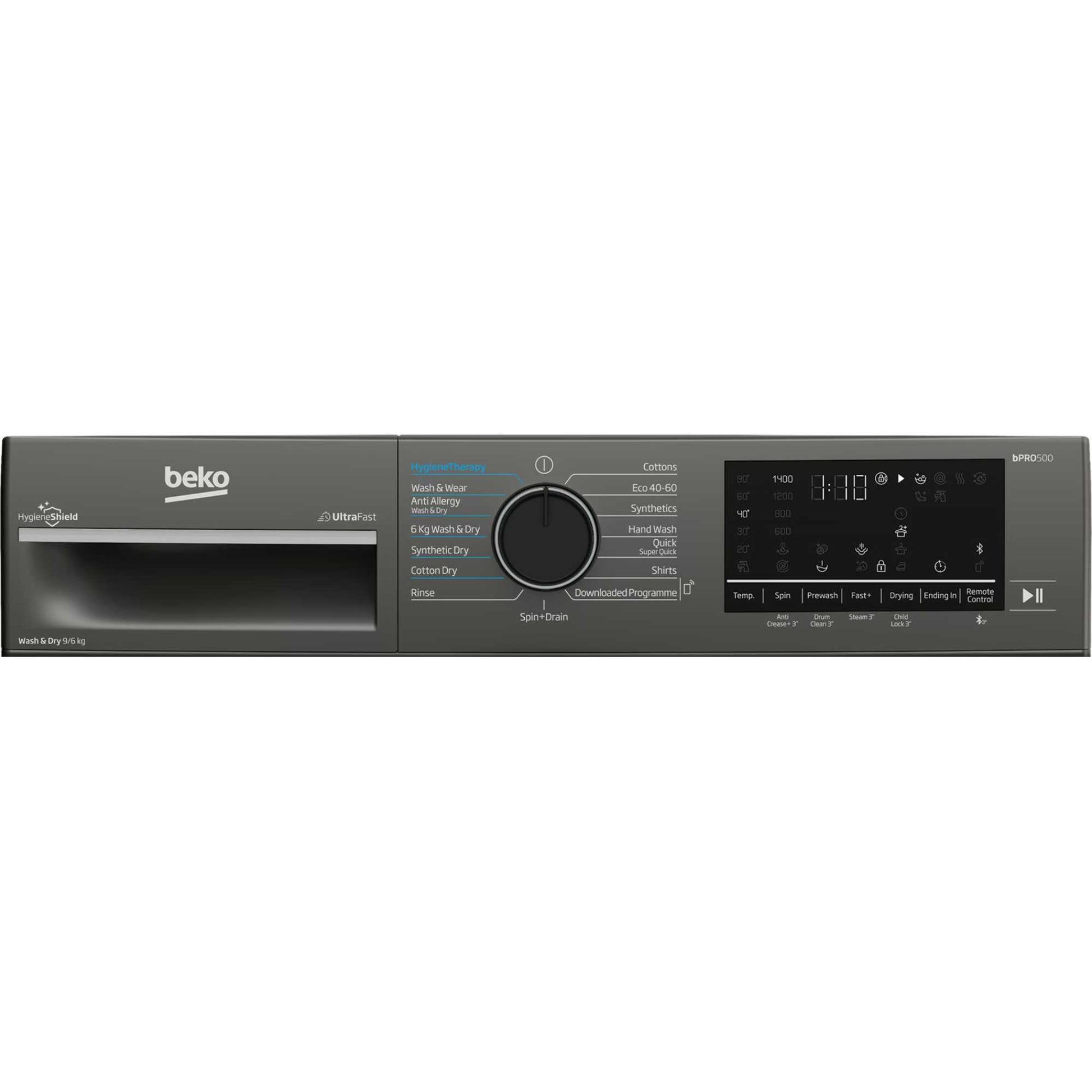 Beko 9kg Wash 6kg Dry 1400rpm Washer Dryer - B5D59645UG