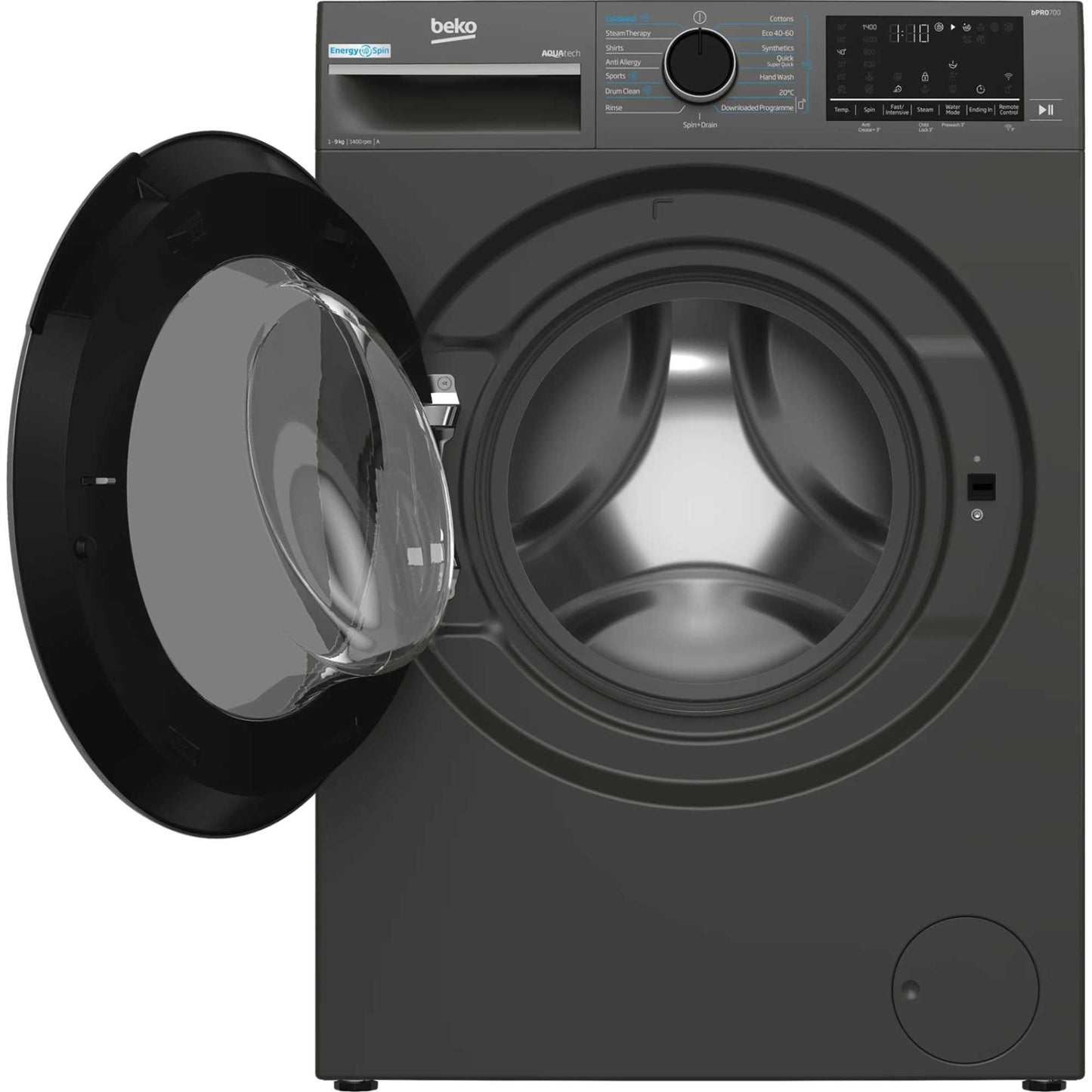 Beko 9kg 1400rpm Washing Machine - B5W59411AG