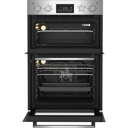 Beko BBADF22300X Built-In Double Oven 105L Capacity