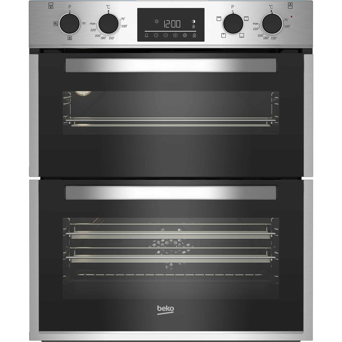 Beko BBTF26300X Built-Under Double Oven