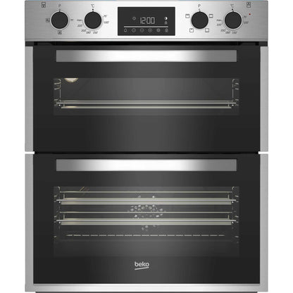 Beko BBTF26300X Built-Under Double Oven