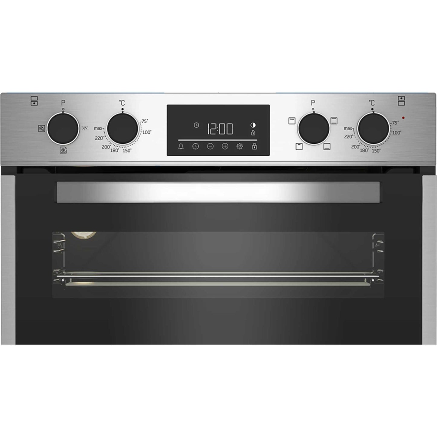 Beko BBTF26300X Built-Under Double Oven