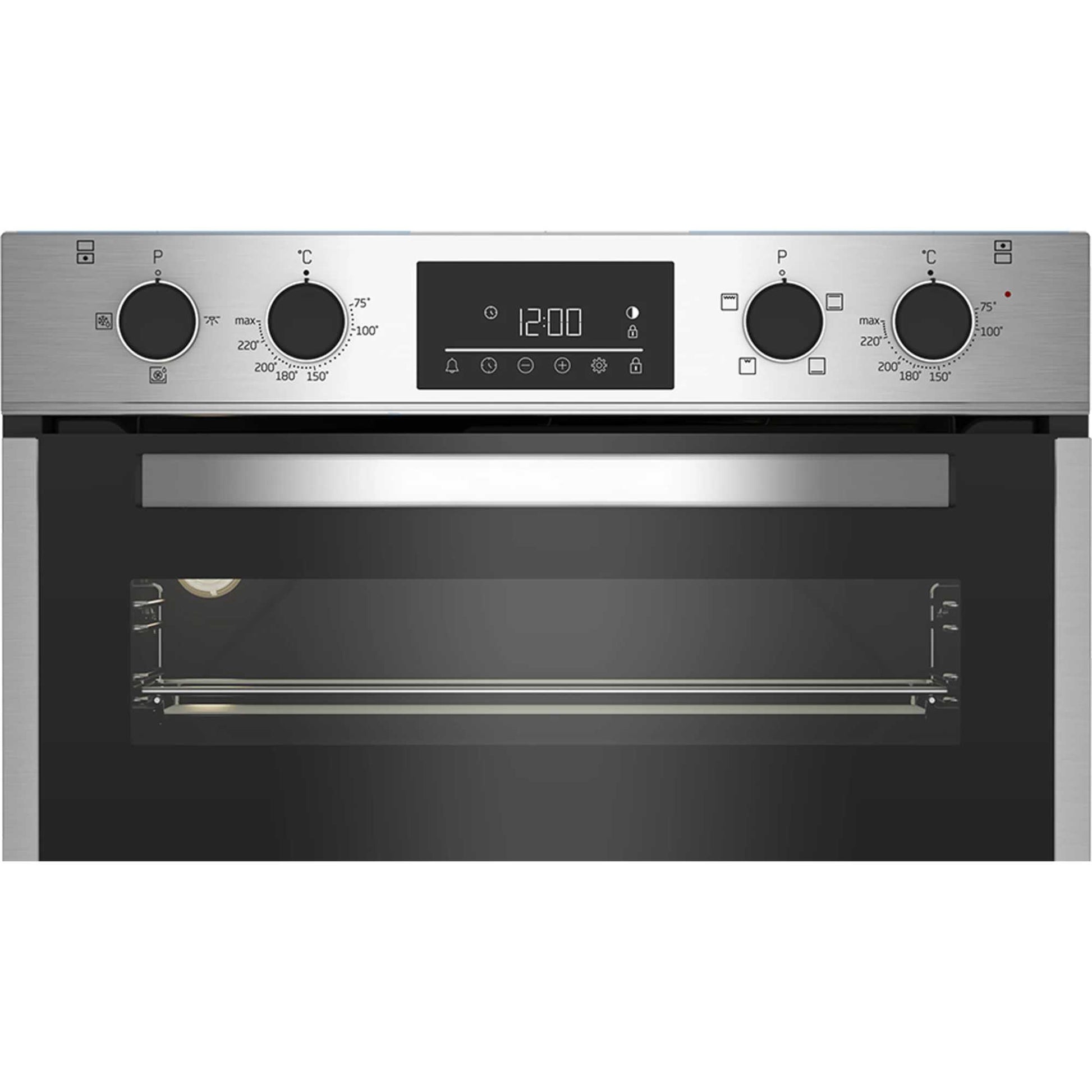 Beko BBTF26300X Built-Under Double Oven
