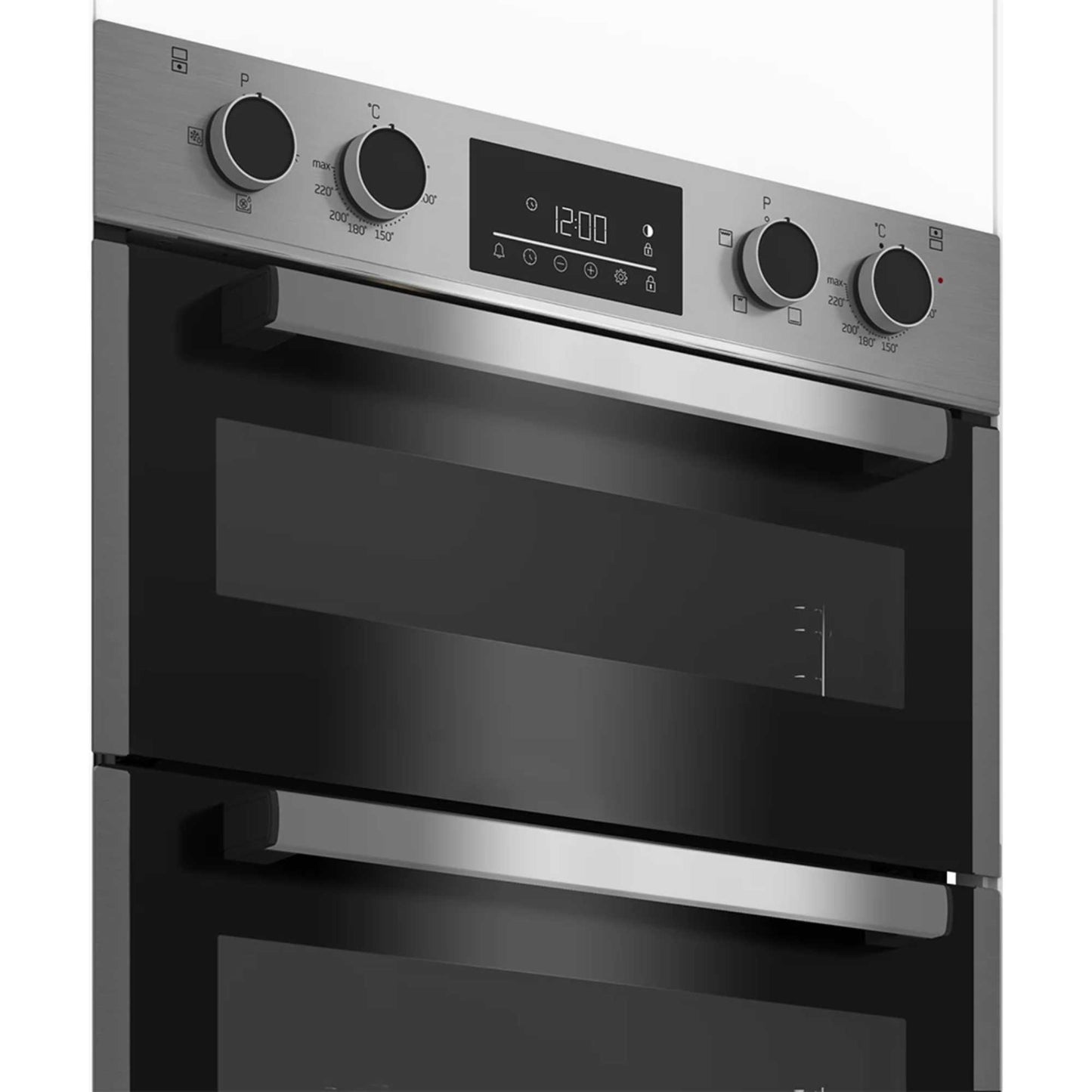 Beko BBTF26300X Built-Under Double Oven