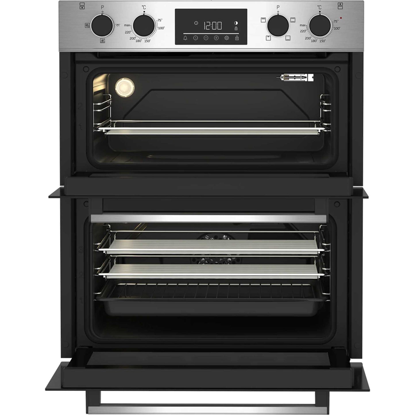 Beko BBTF26300X Built-Under Double Oven