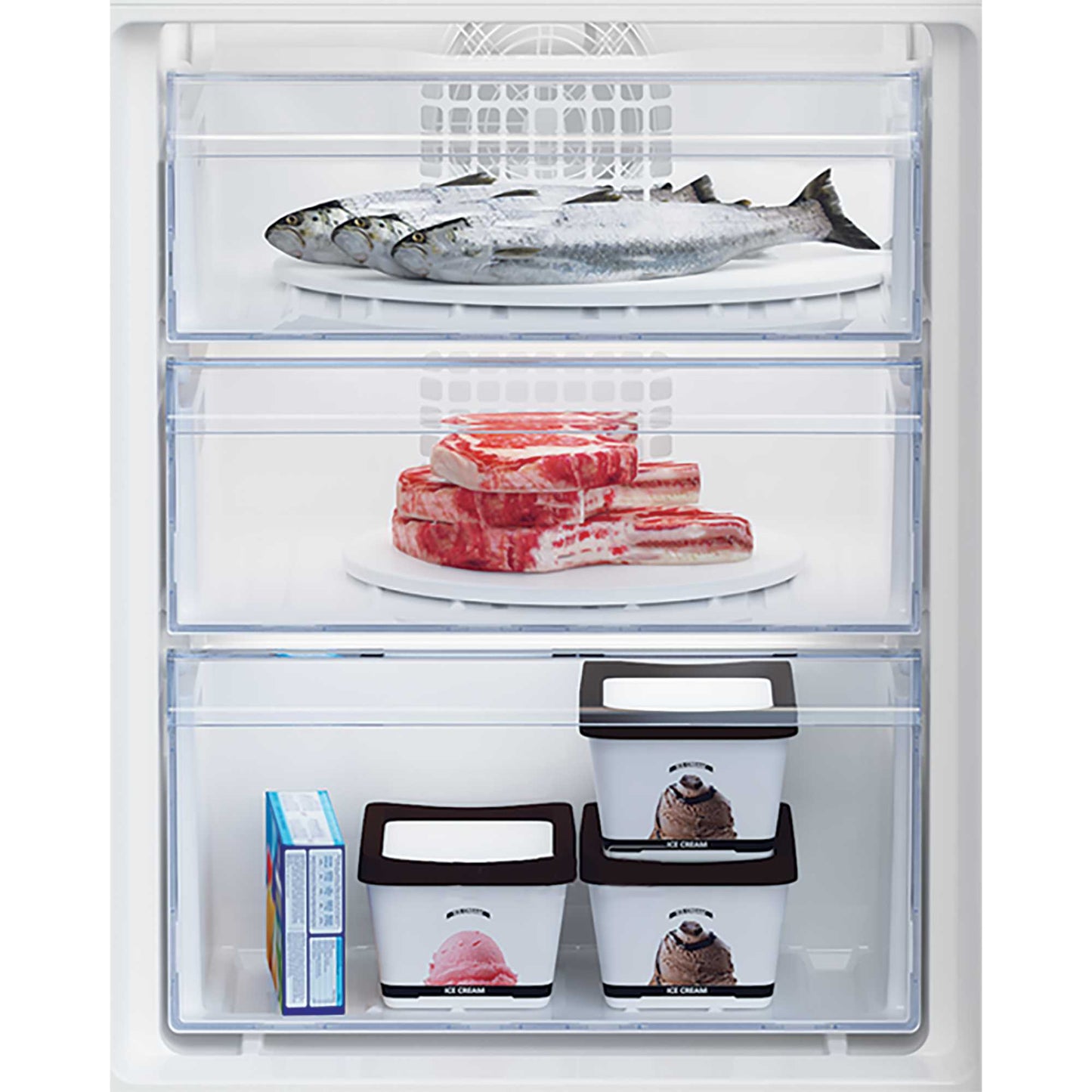 Beko Built-In Fridge Freezer 70/30 Frost Free - BCFD473