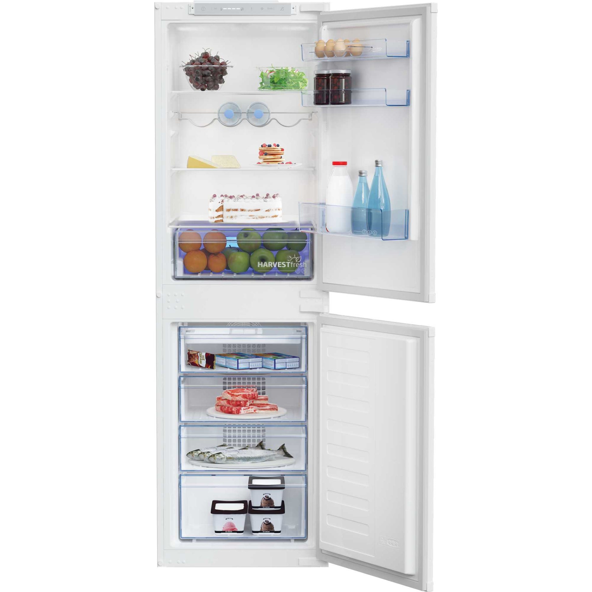 Beko Built-In Fridge Freezer 50/50 Frost Free - BCFD4V50