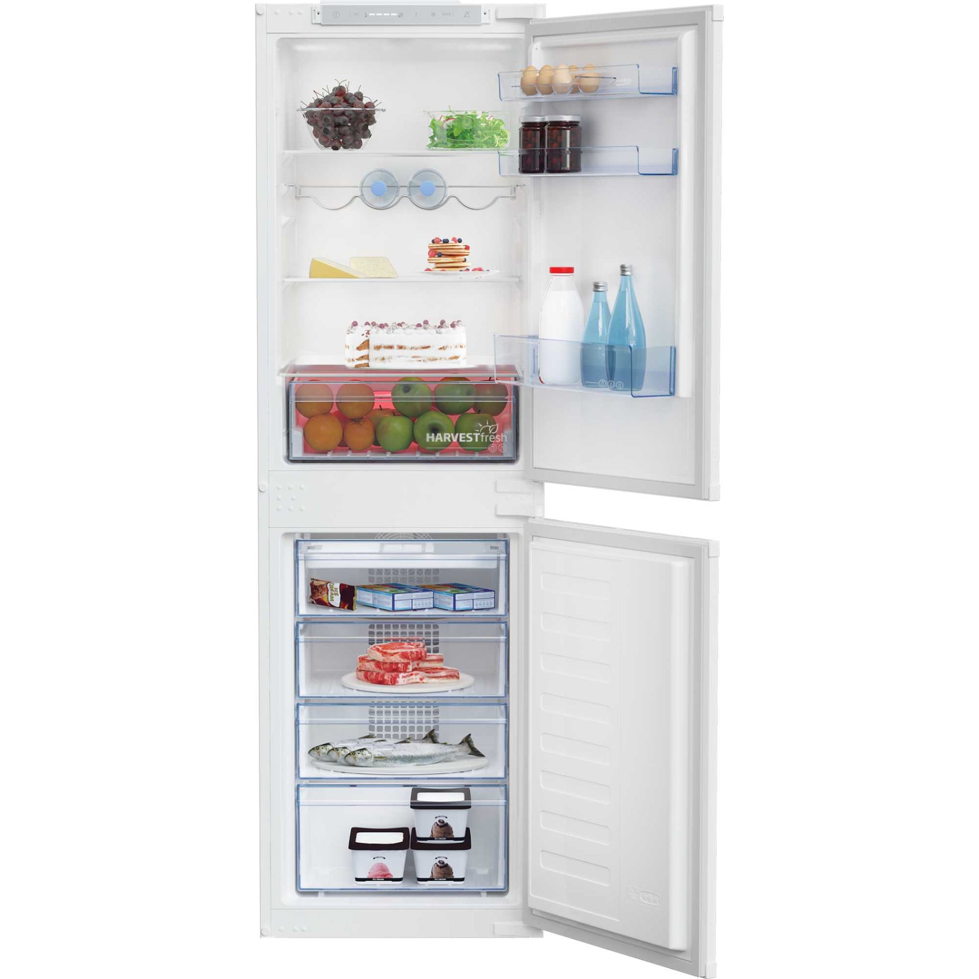 Beko Built-In Fridge Freezer 50/50 Frost Free - BCFD4V50