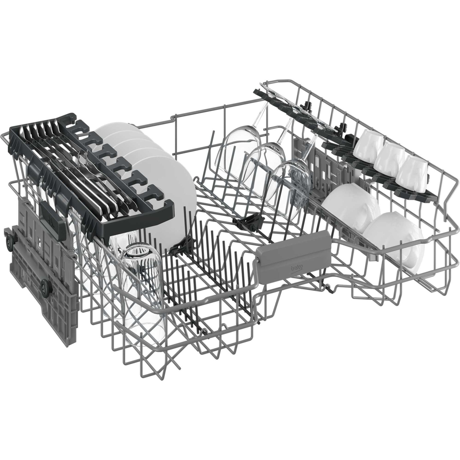 Beko Freestanding Full-Sized Dishwasher - BDFN26430W