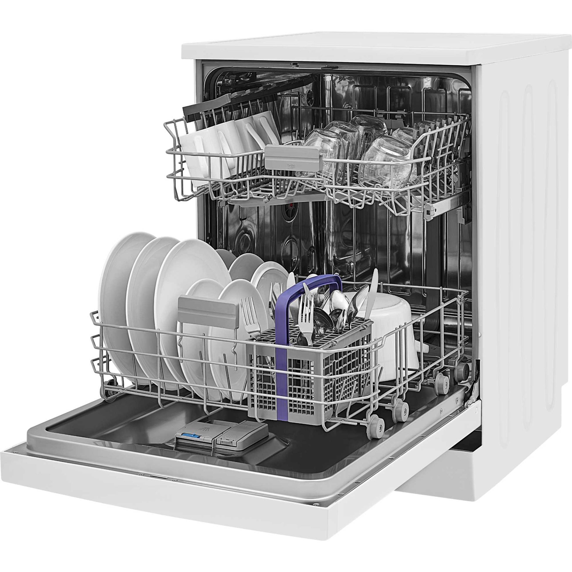 Beko Freestanding Full-Sized Dishwasher - BDFN26430W