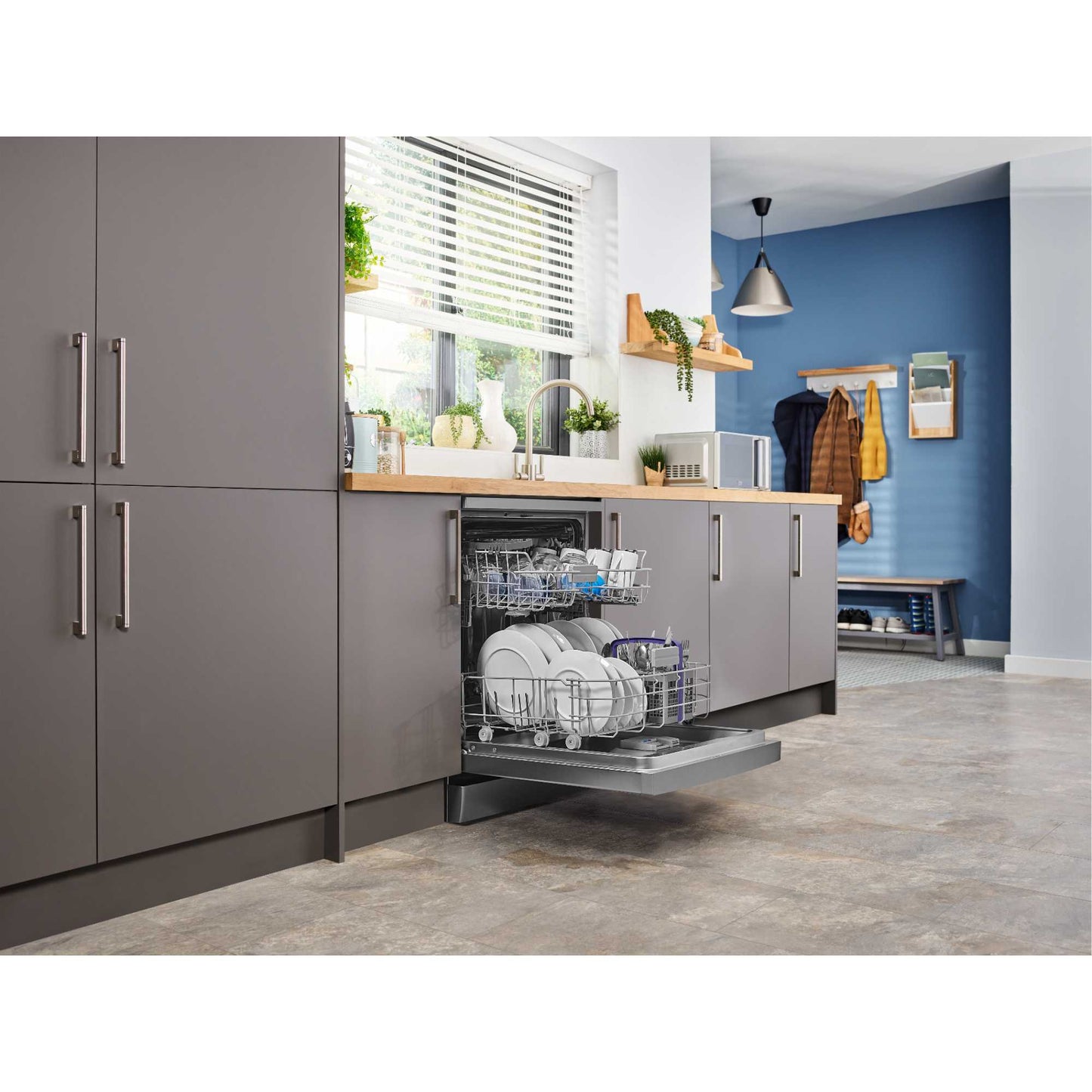 Beko Freestanding Full-Sized Dishwasher - BDFN26430X