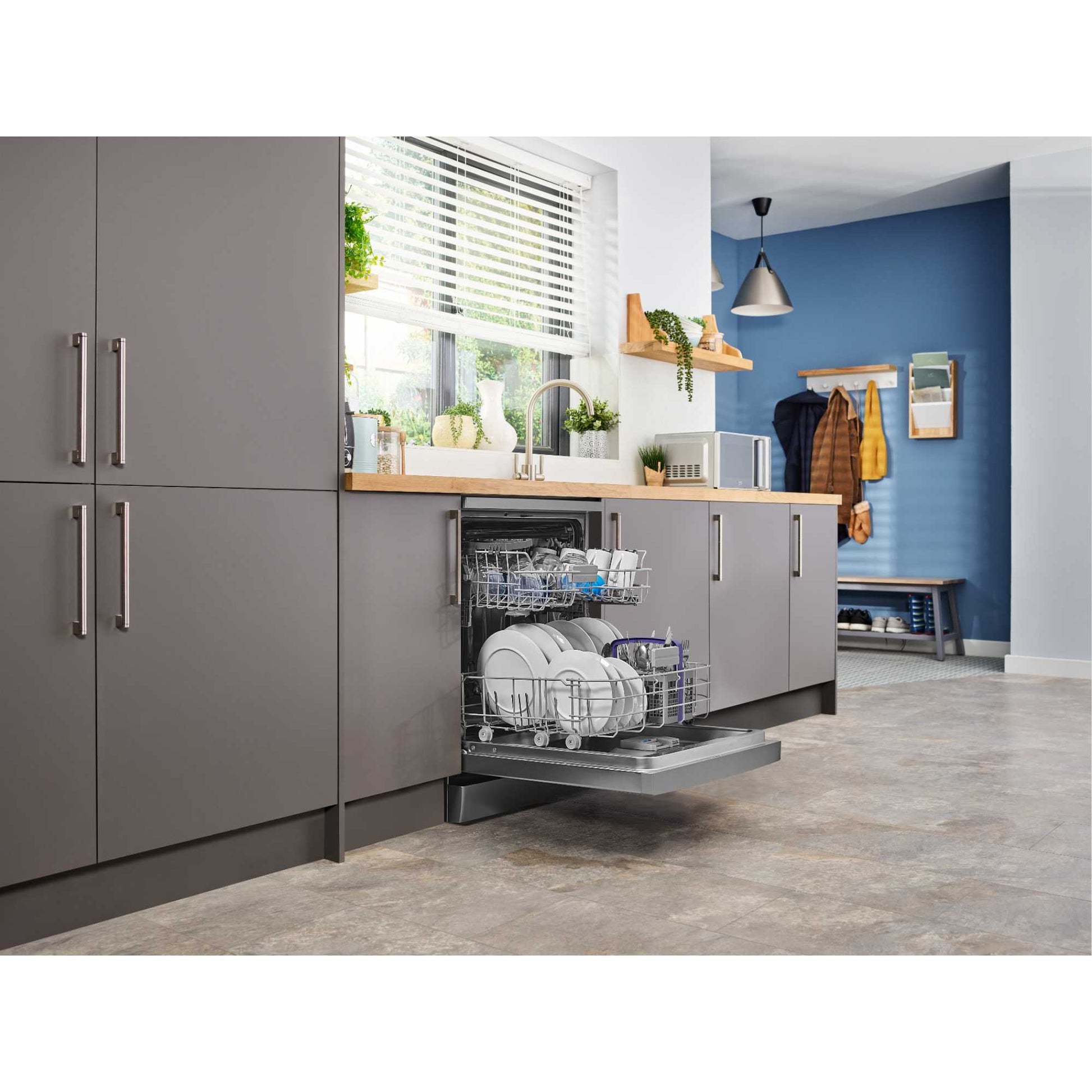 Beko Freestanding Full-Sized Dishwasher - BDFN26430X