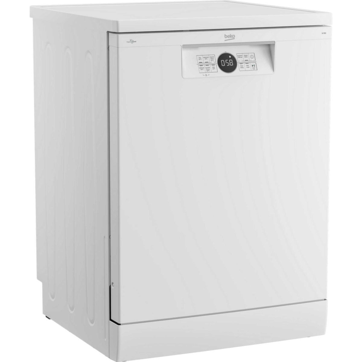 Beko Freestanding Full-Sized Dishwasher - BDFN26432W