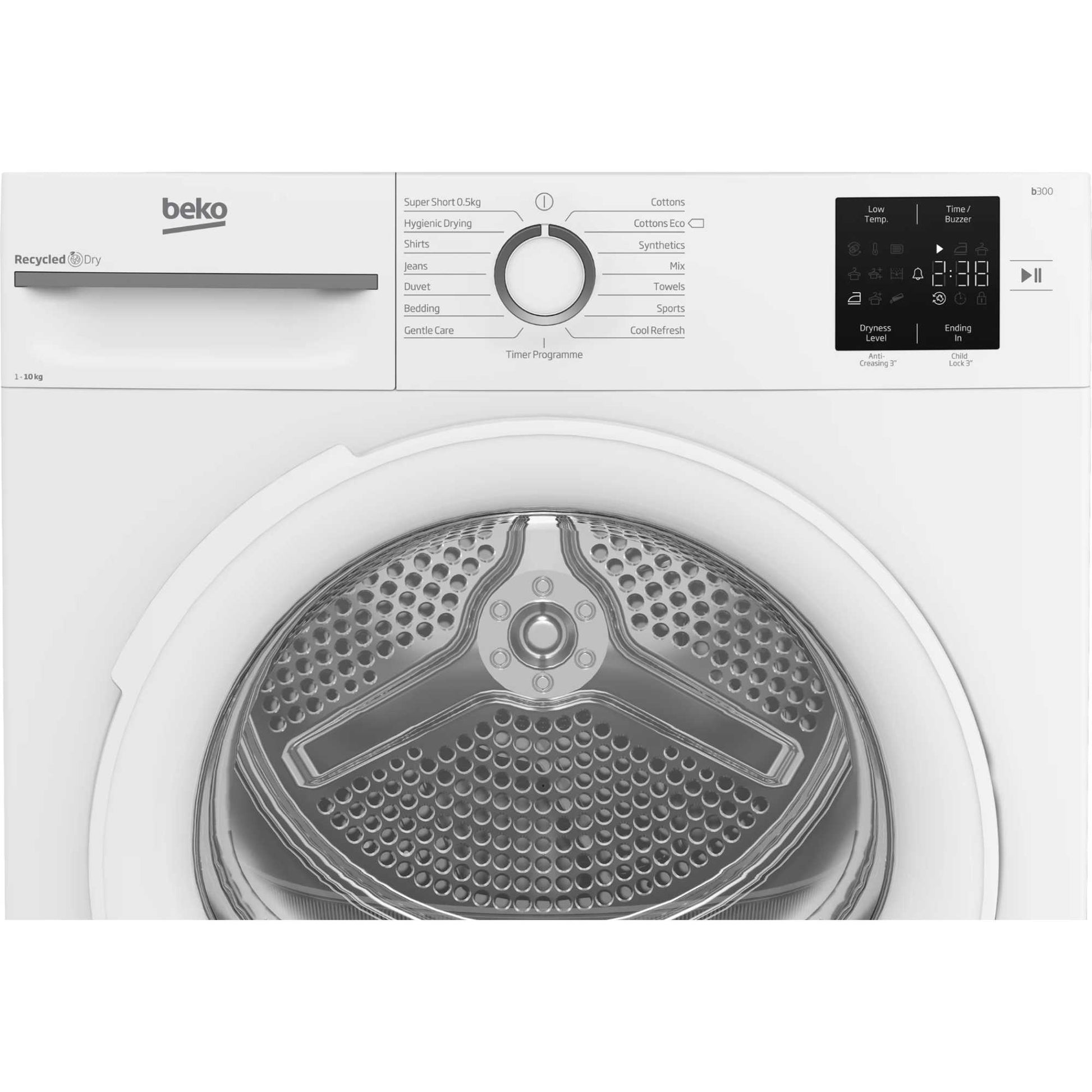Beko 10kg Heat Pump Tumble Dryer - BM3T31023W