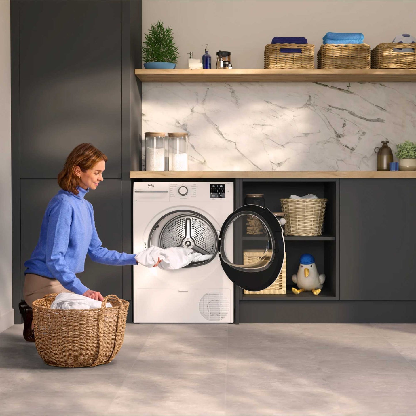 Beko 10kg Heat Pump Tumble Dryer - BM3T31023W