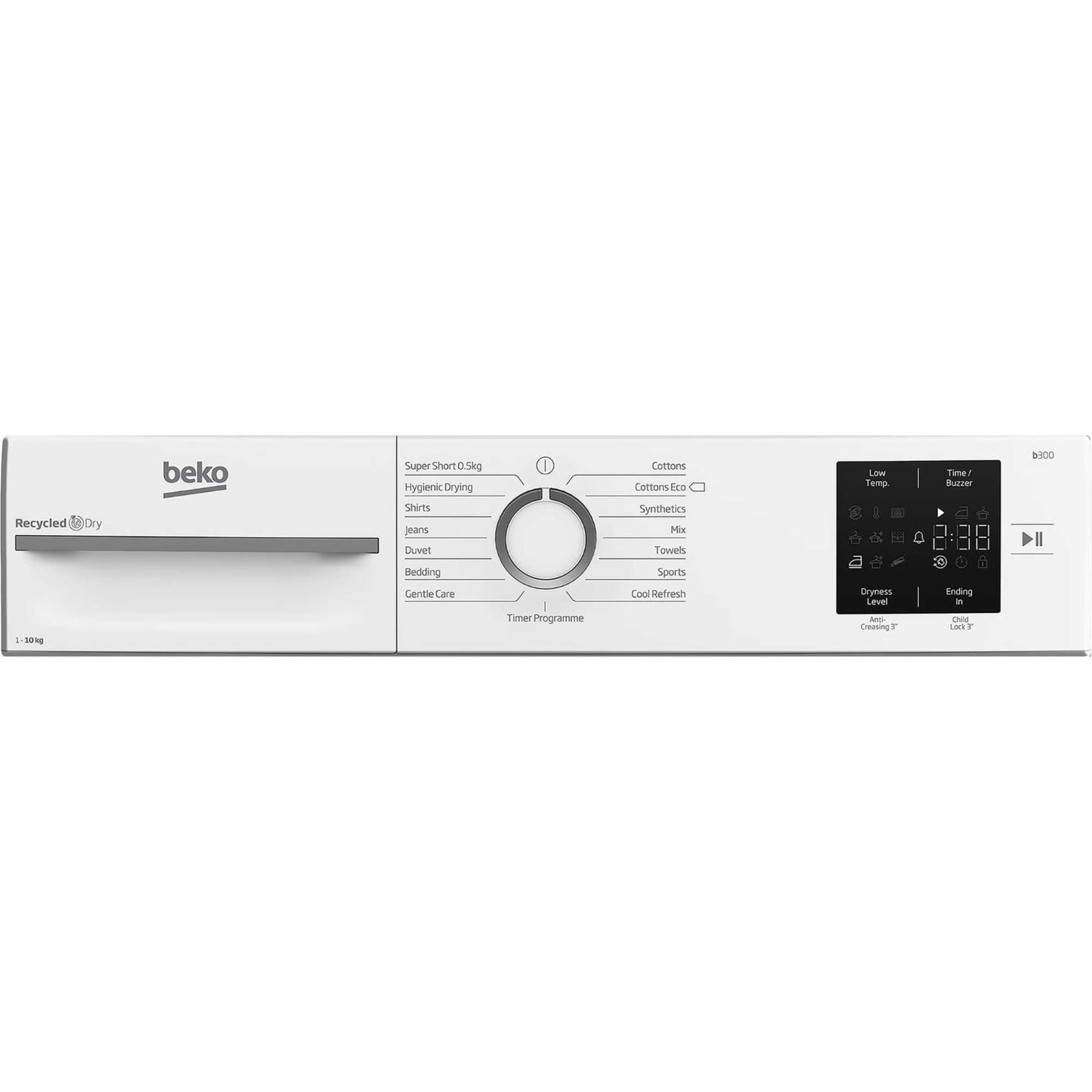 Beko 10kg Heat Pump Tumble Dryer - BM3T31023W