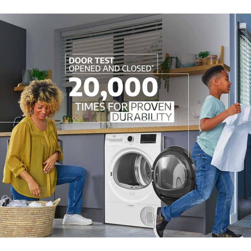 Beko 8kg Heat Pump Tumble Dryer - BM3T3833W