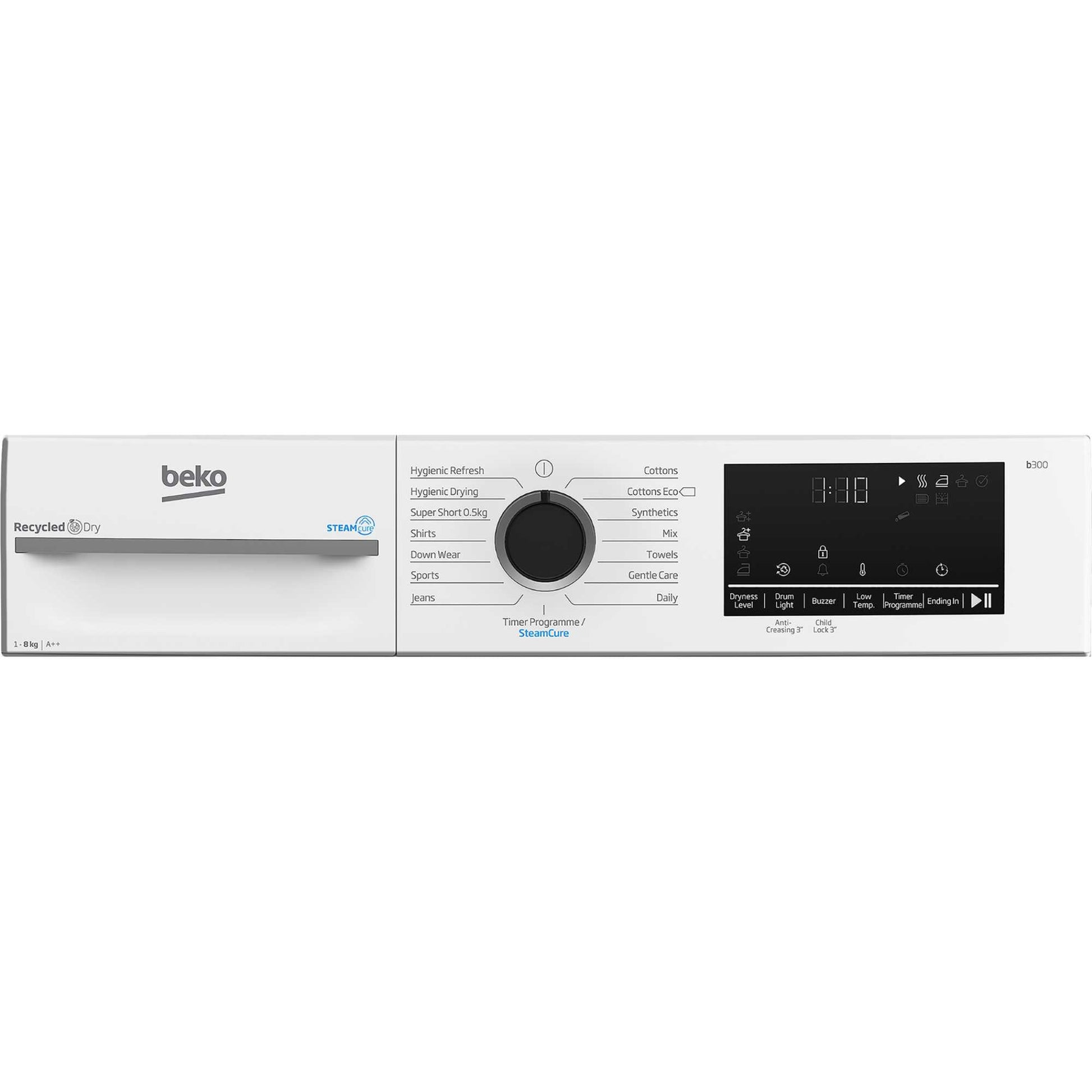 Beko 8kg Heat Pump Tumble Dryer - BM3T3833W