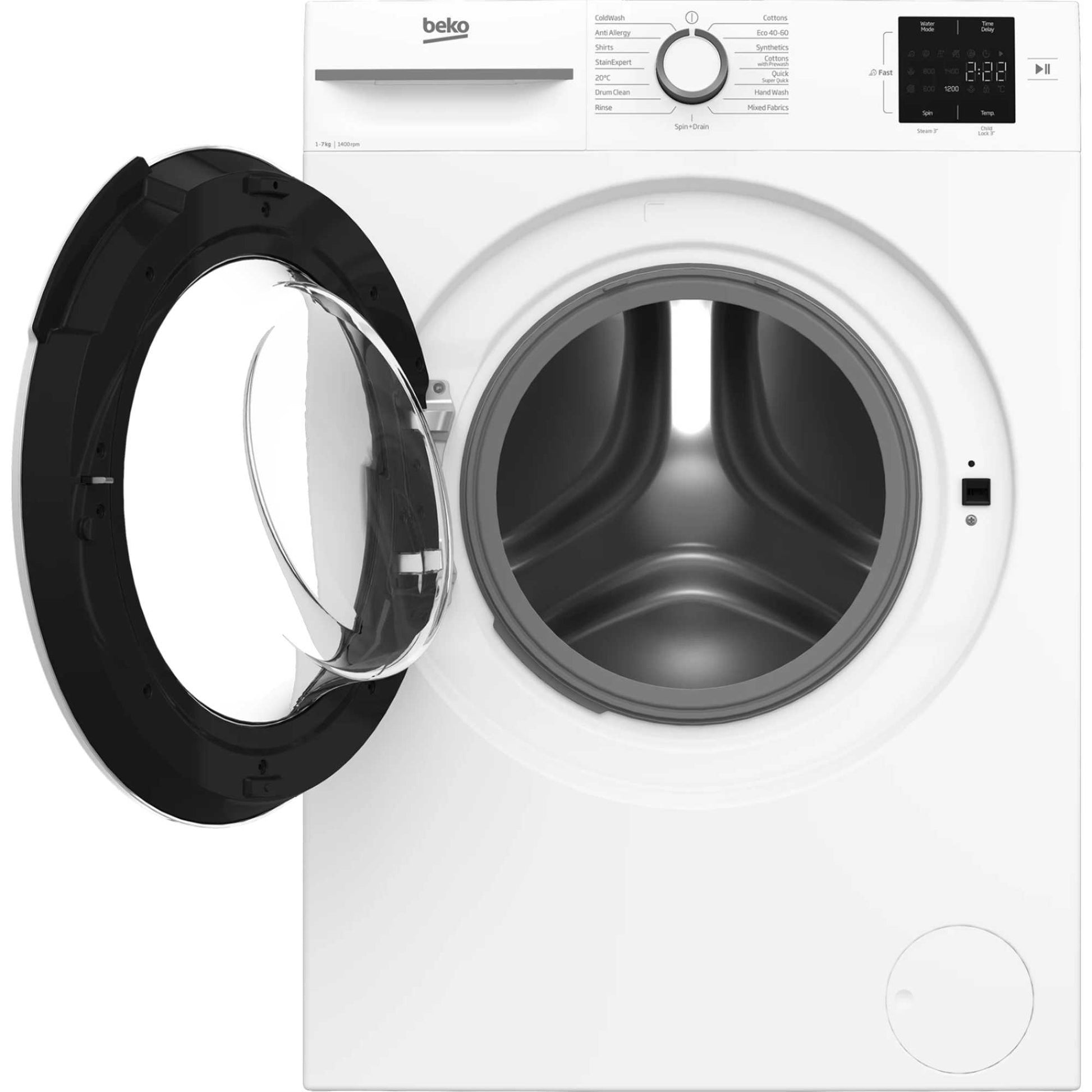 Beko 7kg 1400rpm Washing Machine - BM3WT3741W