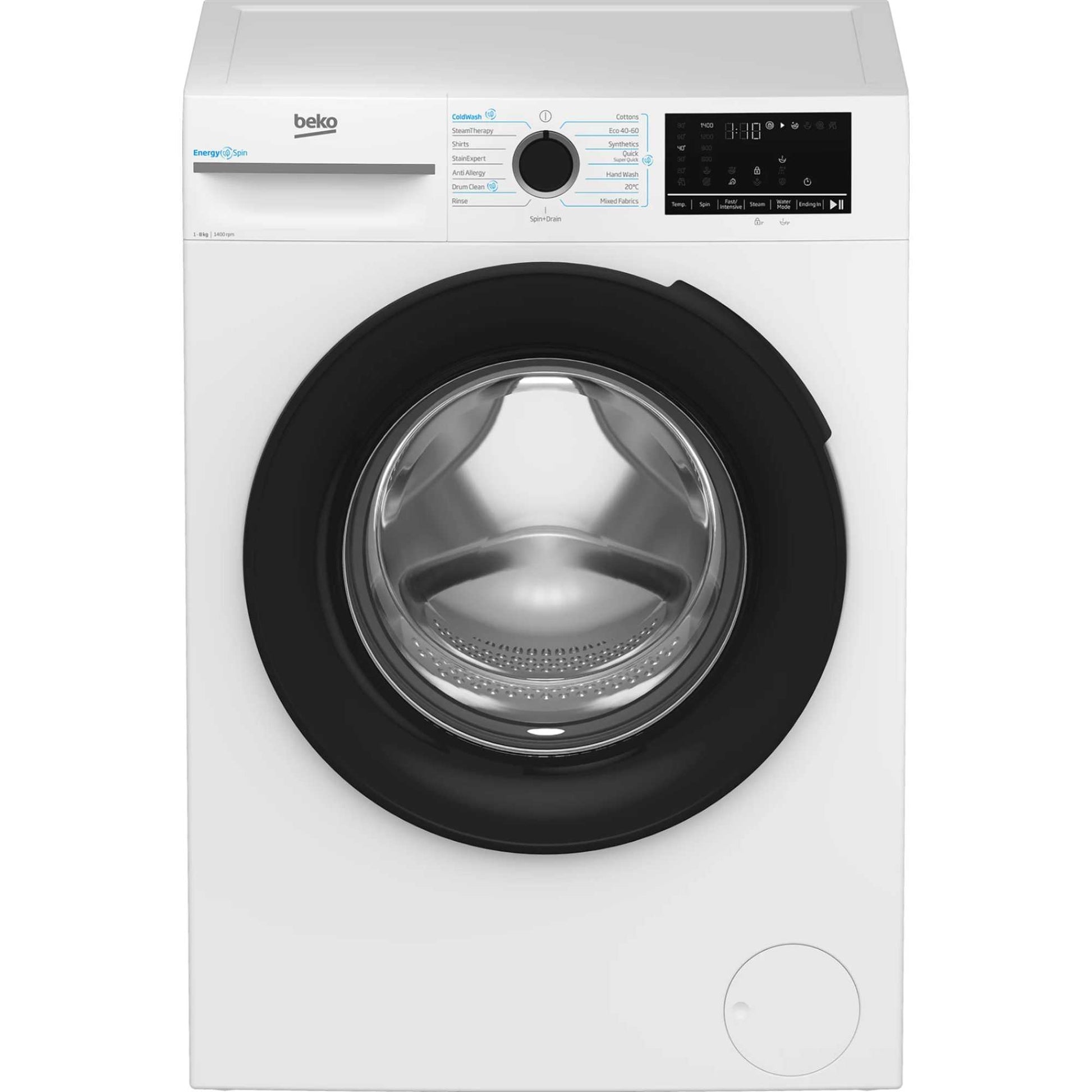 Beko 8kg 1400rpm Washing Machine - BM3WT4841IW