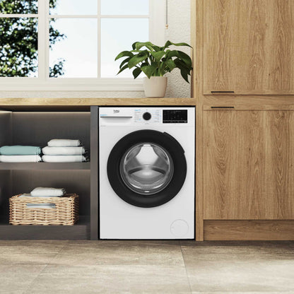 Beko 8kg 1400rpm Washing Machine - BM3WT4841IW