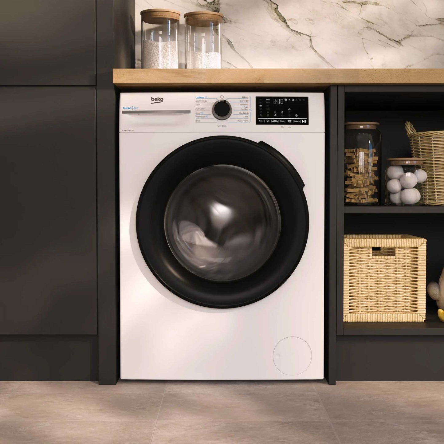 Beko 8kg 1400rpm Washing Machine - BM3WT4841IW