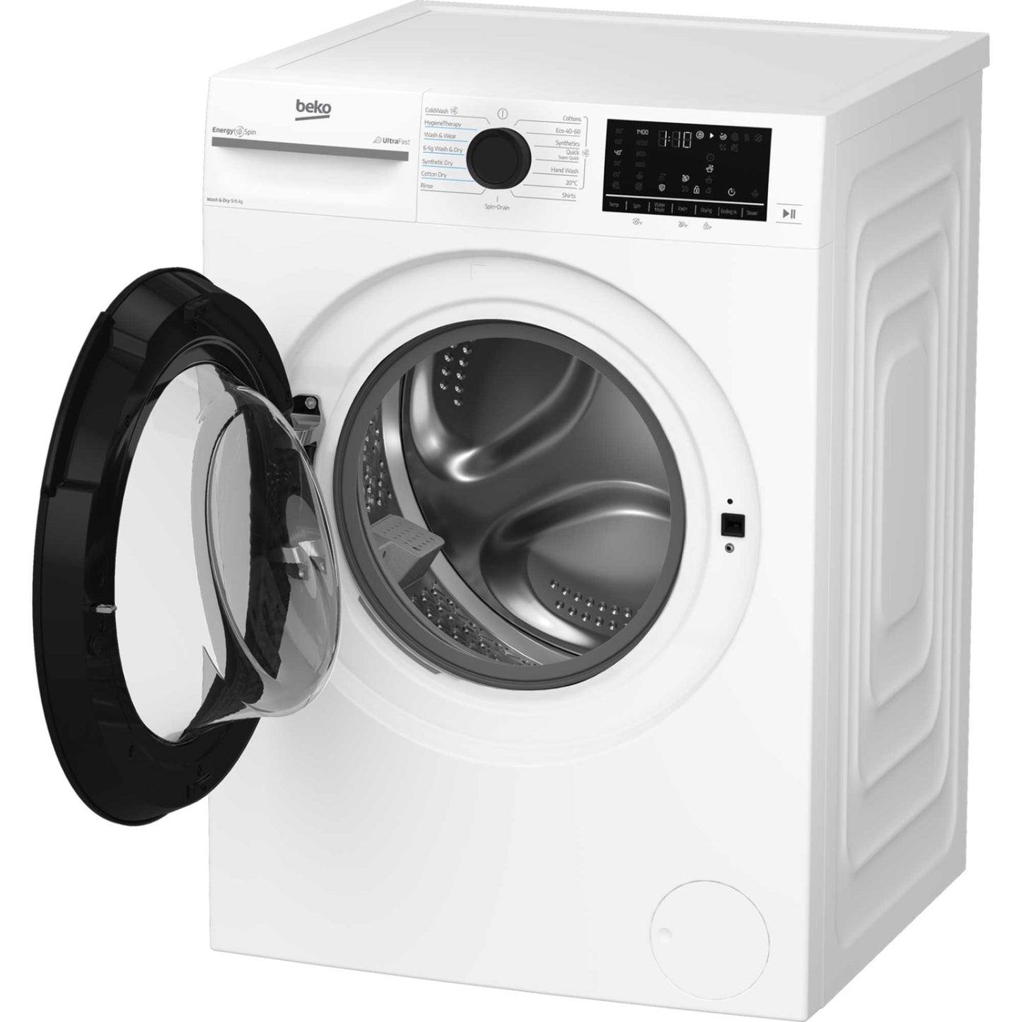 Beko 9kg Wash 6kg Dry 1400rpm Washer Dryer - BM5D59645UW