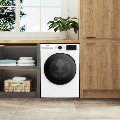 Beko 9kg Wash 6kg Dry 1400rpm Washer Dryer - BM5D59645UW