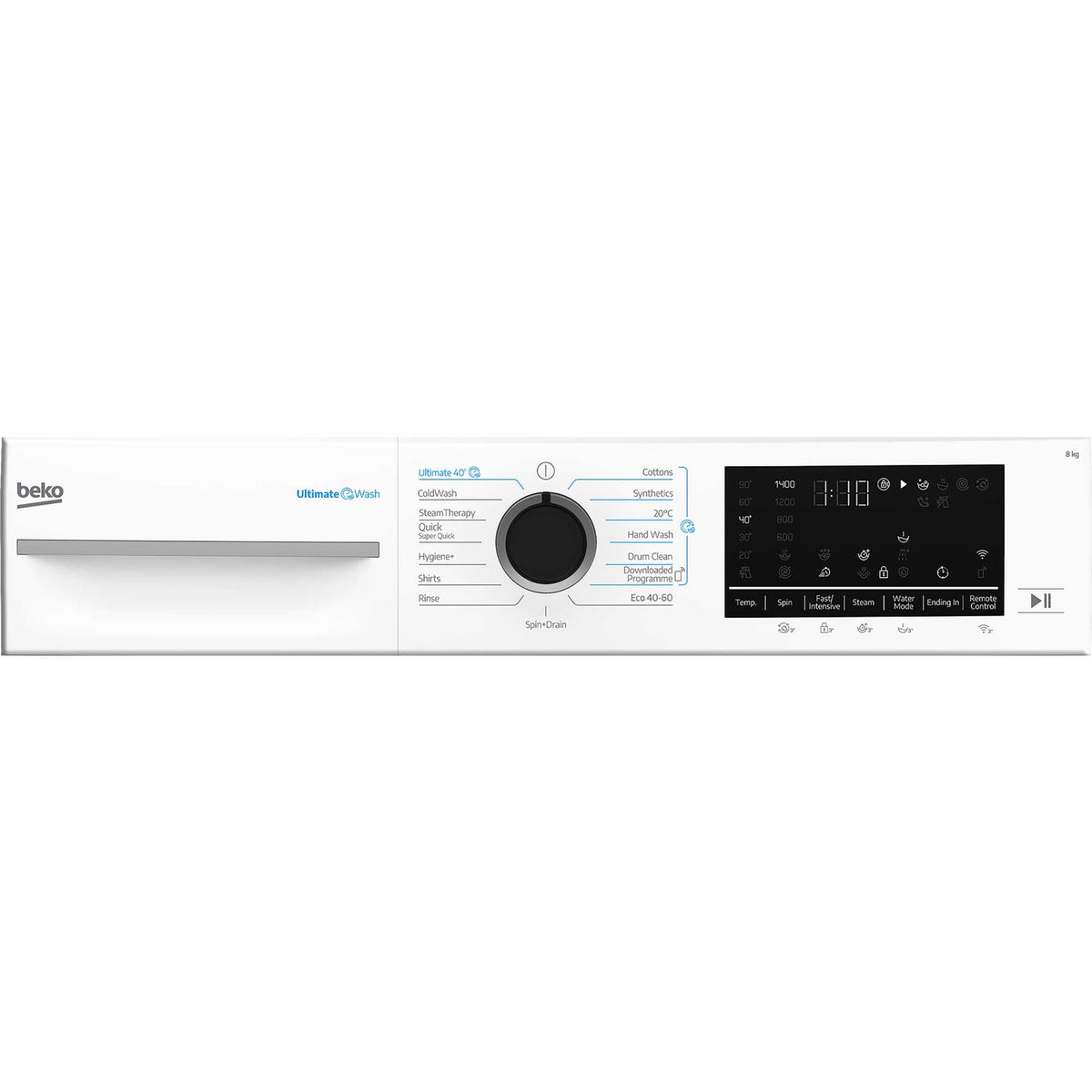 Beko 8kg 1400rpm Washing Machine - BM5WT6843TW