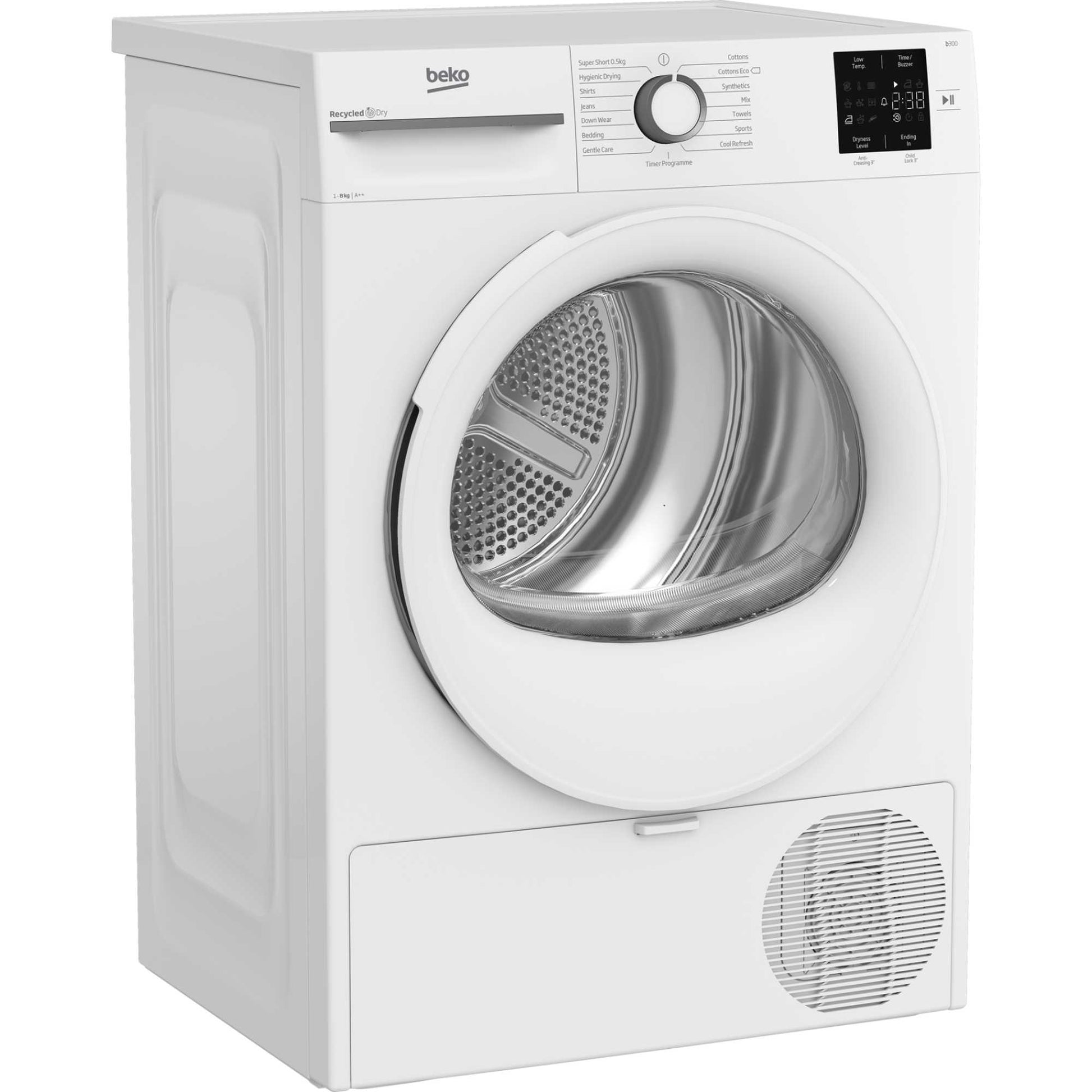 Beko 8kg Heat Pump Tumble Dryer - BMN3T3823W