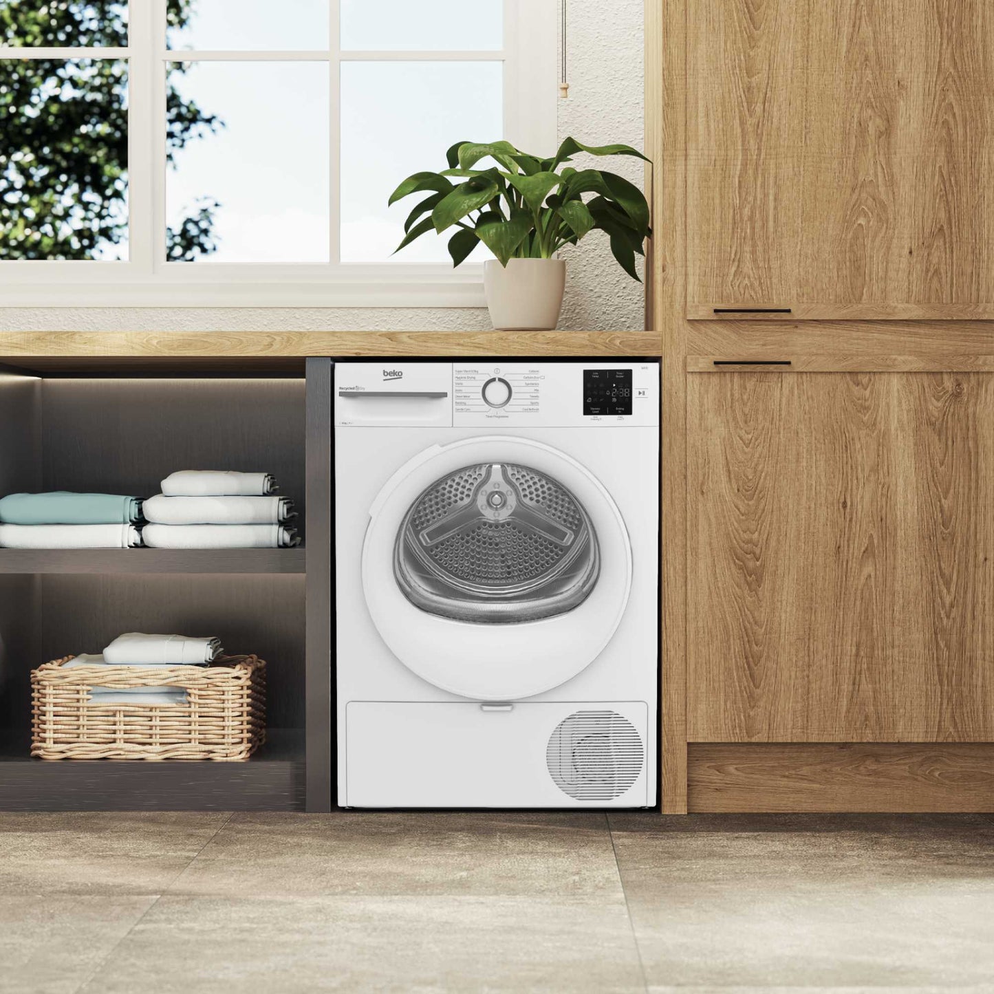 Beko 8kg Heat Pump Tumble Dryer - BMN3T3823W