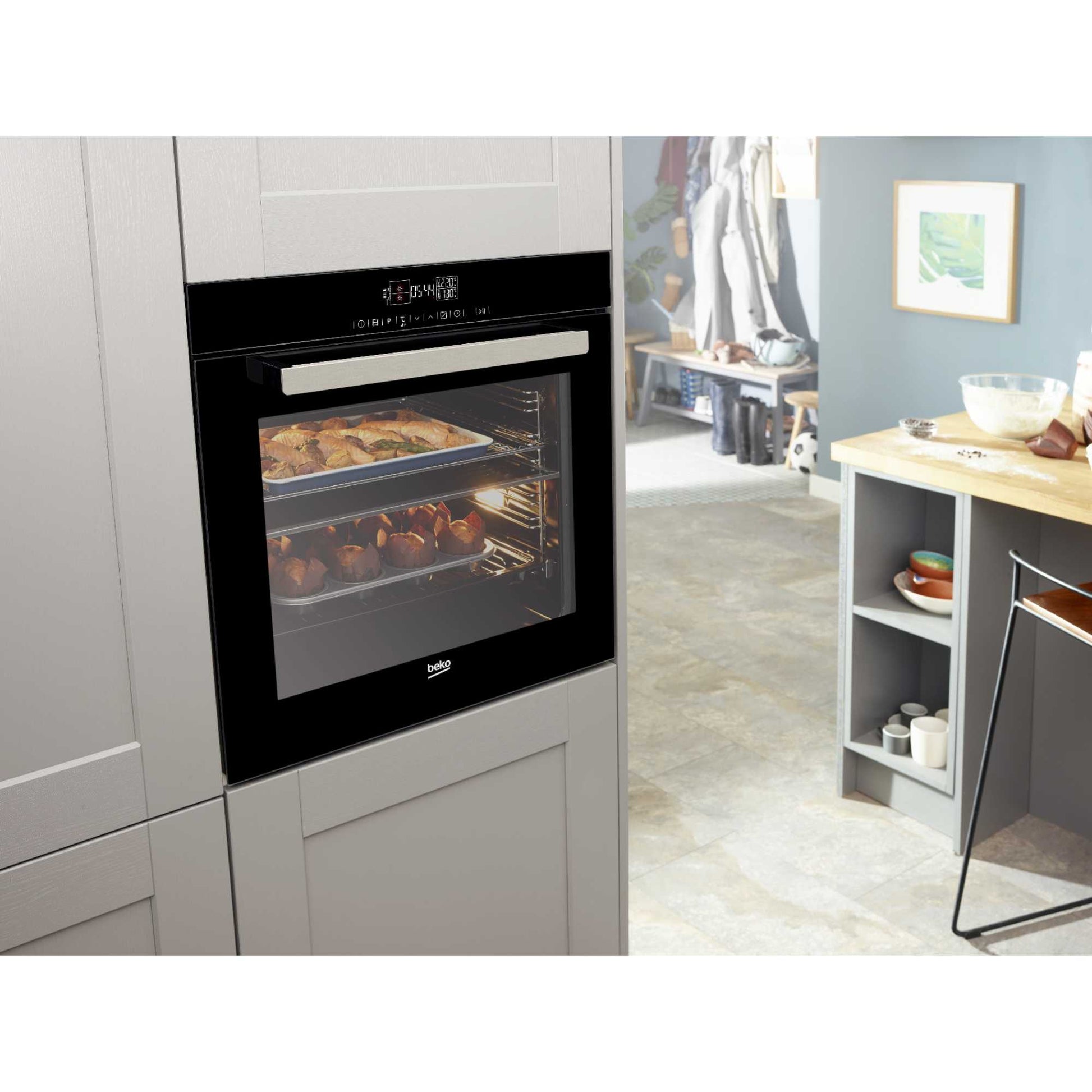 Beko Split & Cook 80L Multi-function Built-in Oven